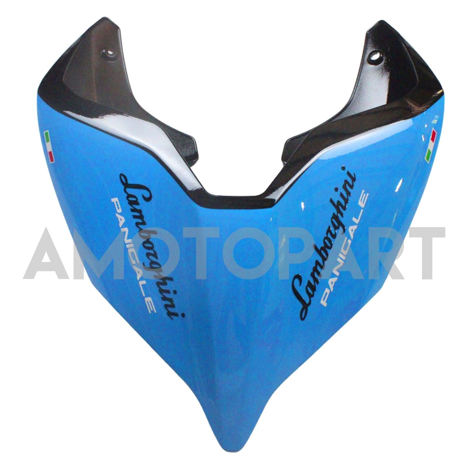 Amotopart Ducati 20-21 Panigale V4 V4S Blau&Orangefarbenes Verkleidungskit