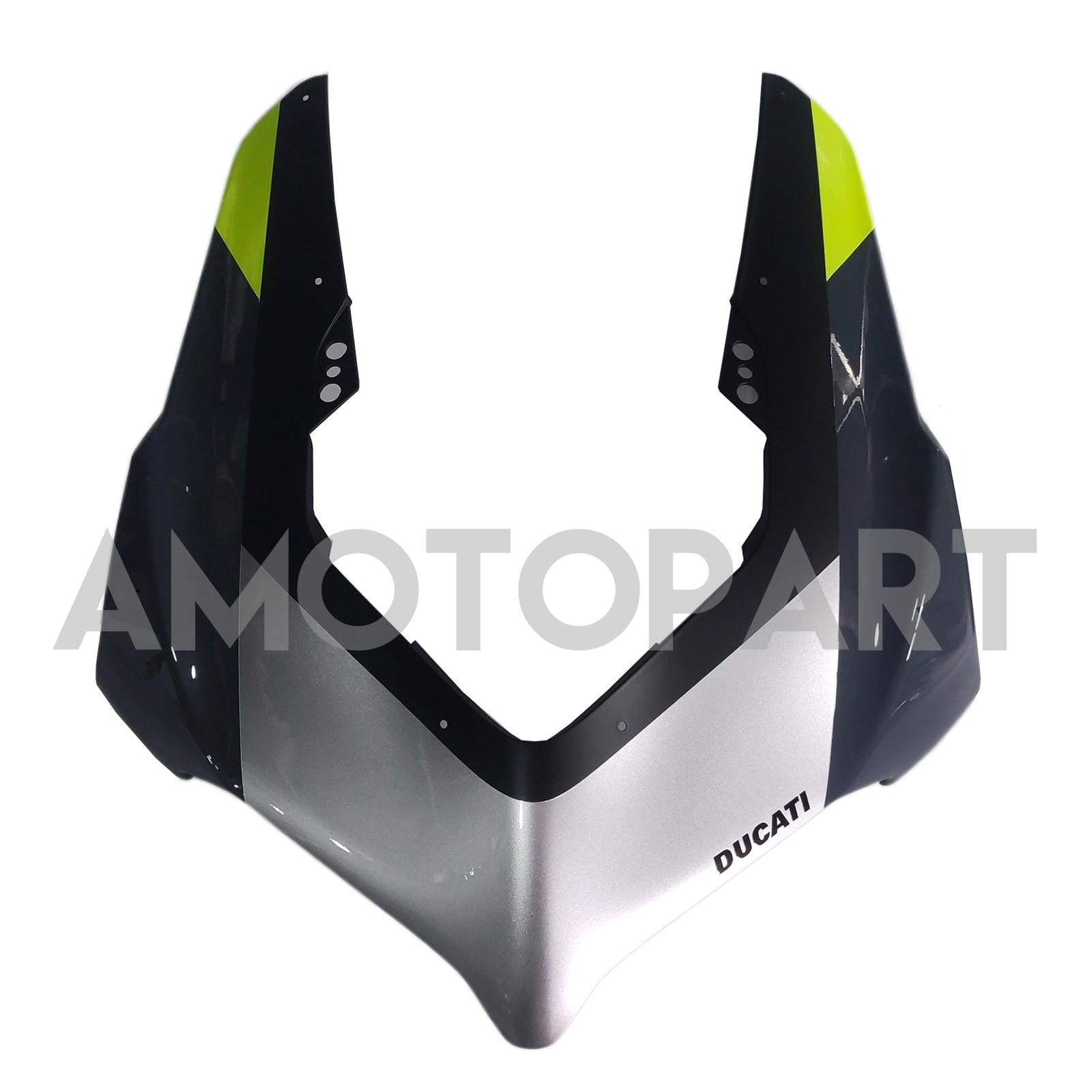 Amotopart Ducati 20-21 Panigale V4 V4S Black Grey Fairing Kit