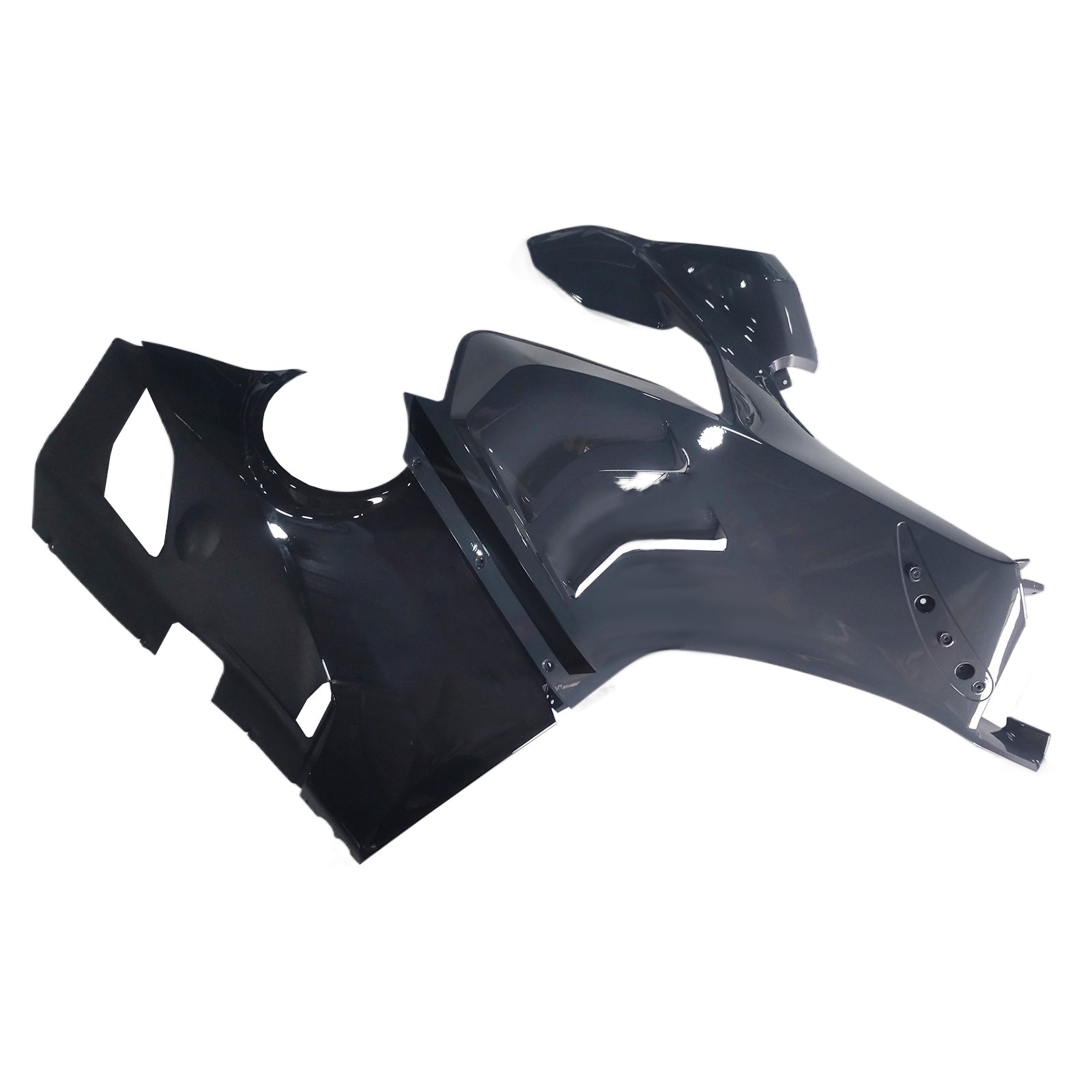 Amotopart Ducati 20-21 Panigale V4 V4S Black Grey Fairing Kit
