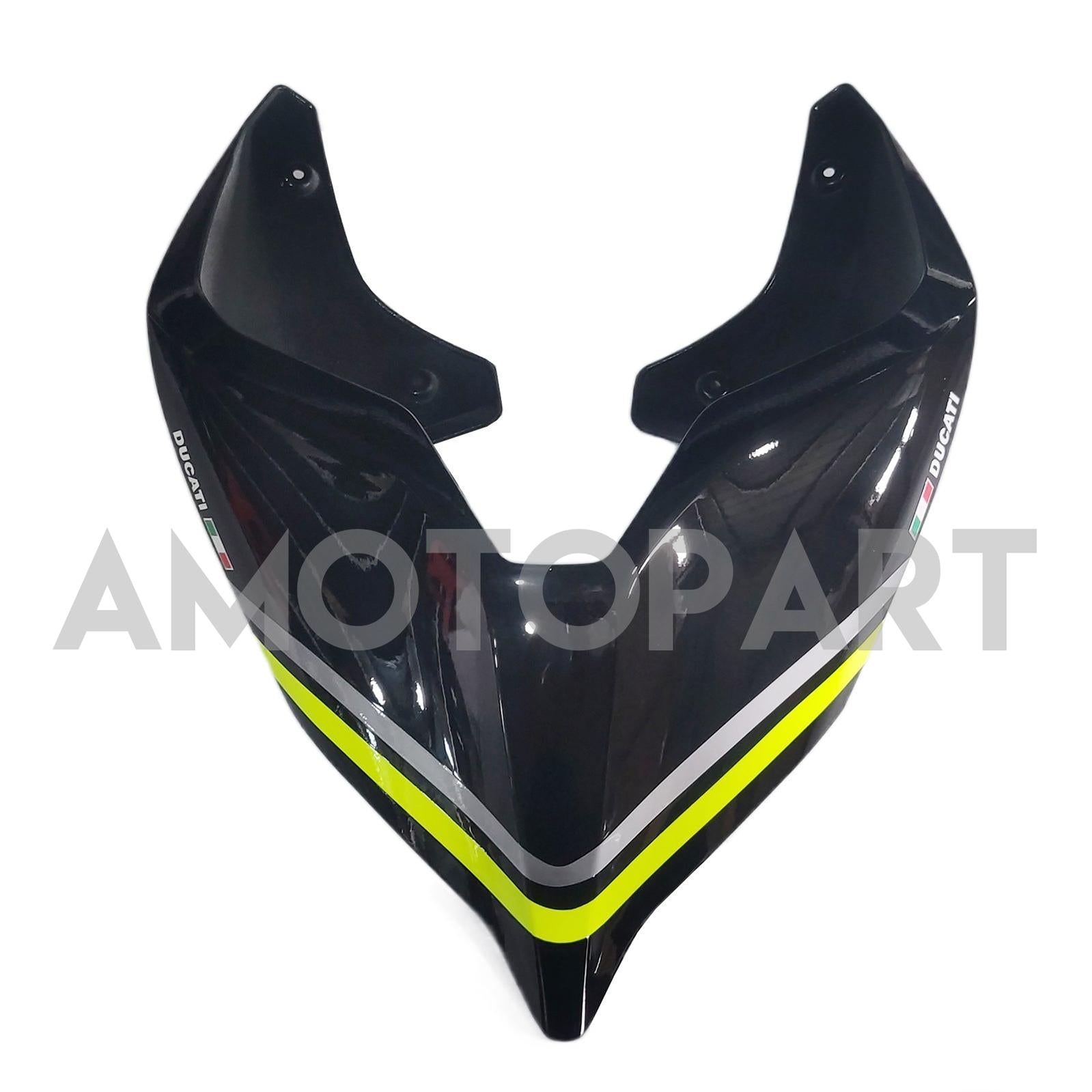 Amotopart Ducati 20-21 Panigale V4 V4S Black Grey Fairing Kit