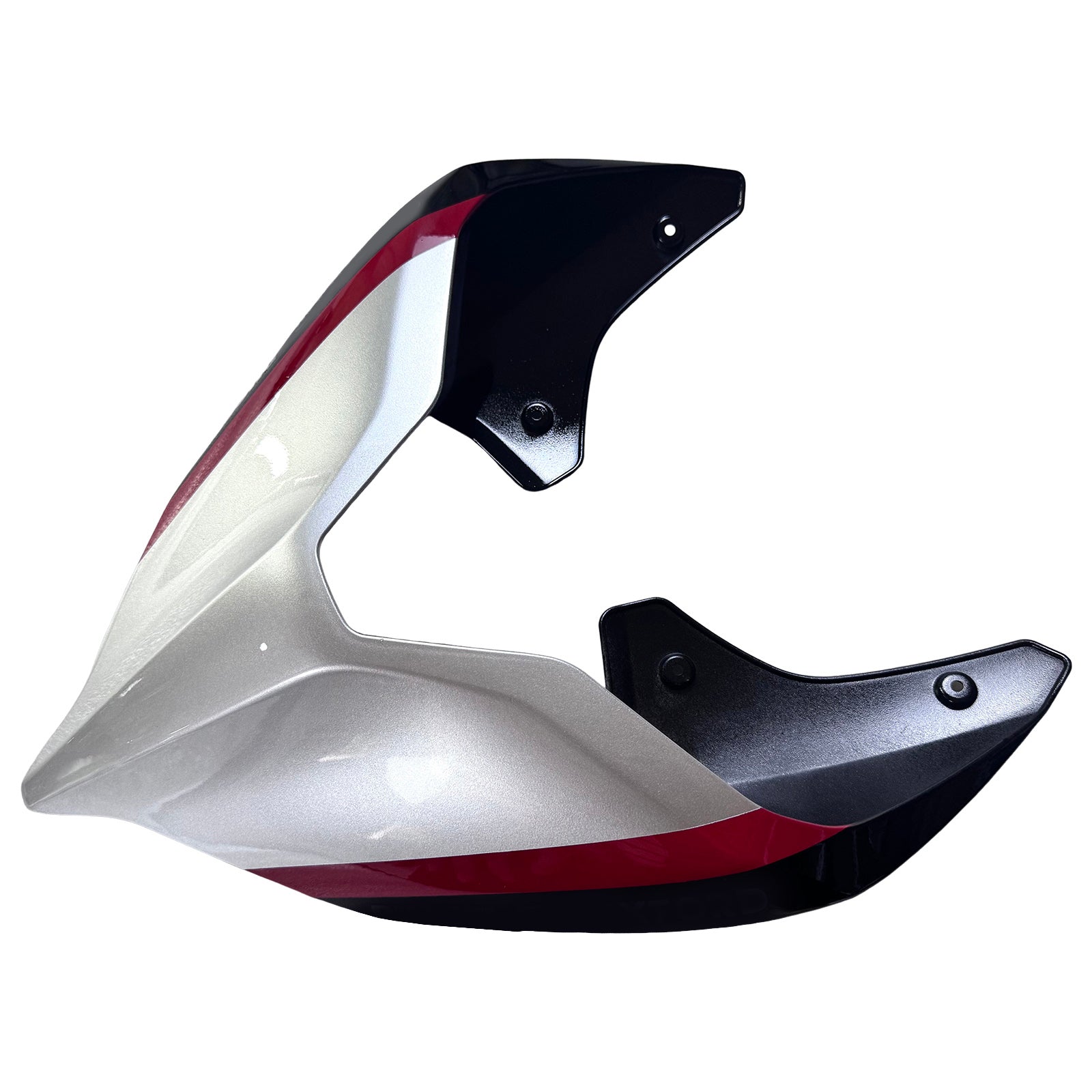 Amotopart Verkleidungsset für Ducati 20–21 V4 V4S, Kohlefaser, Schwarz, Grau, Weiß