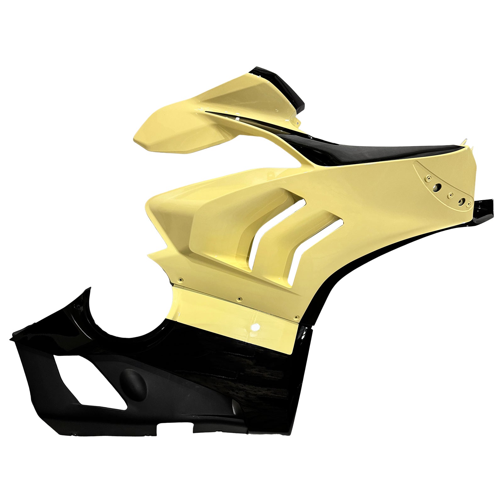 Amotopart Ducati 20–21 Panigale V4 V4S Gelbes Verkleidungsset