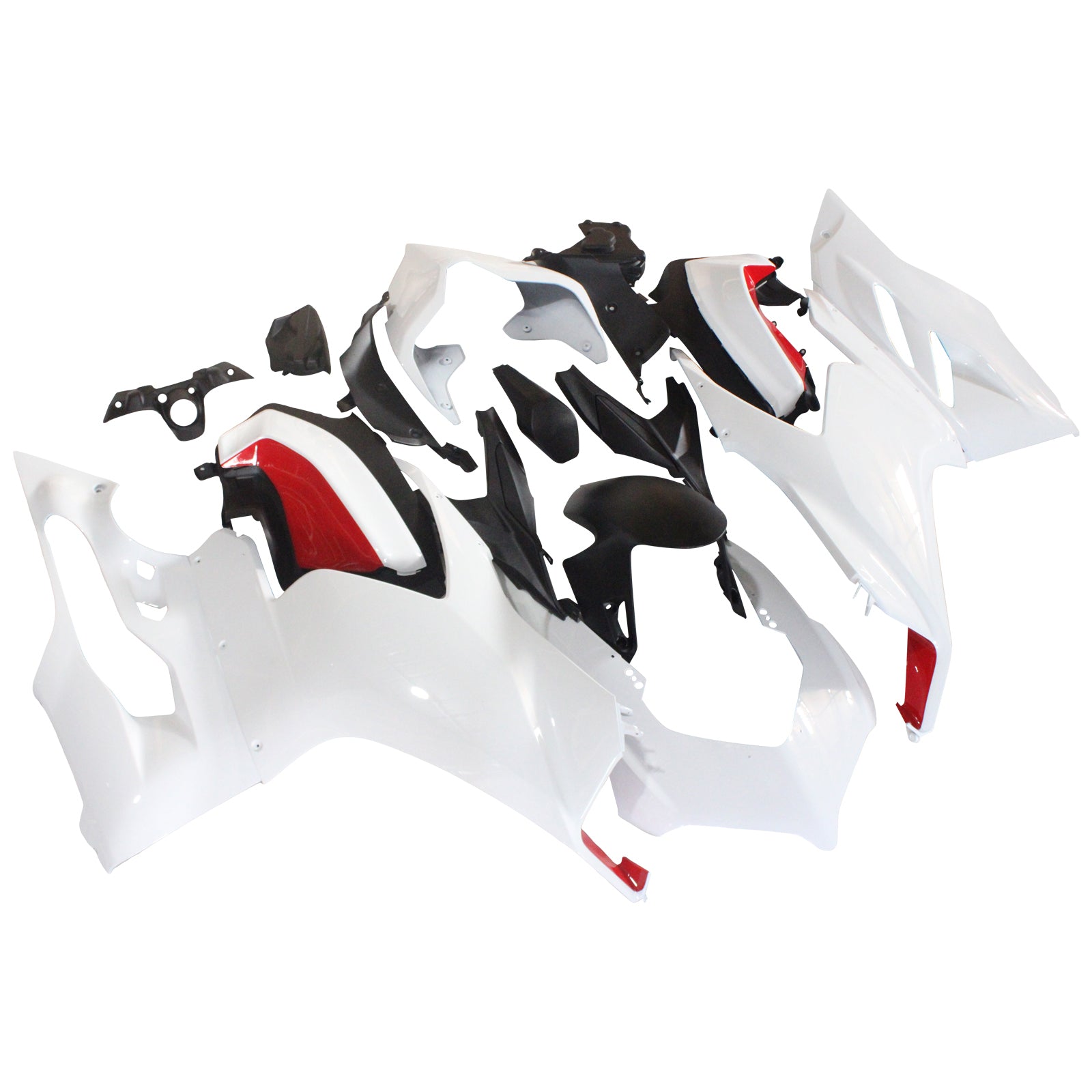 Amotopart Ducati 2020-2024 Panigale V2 White Fairing Kit