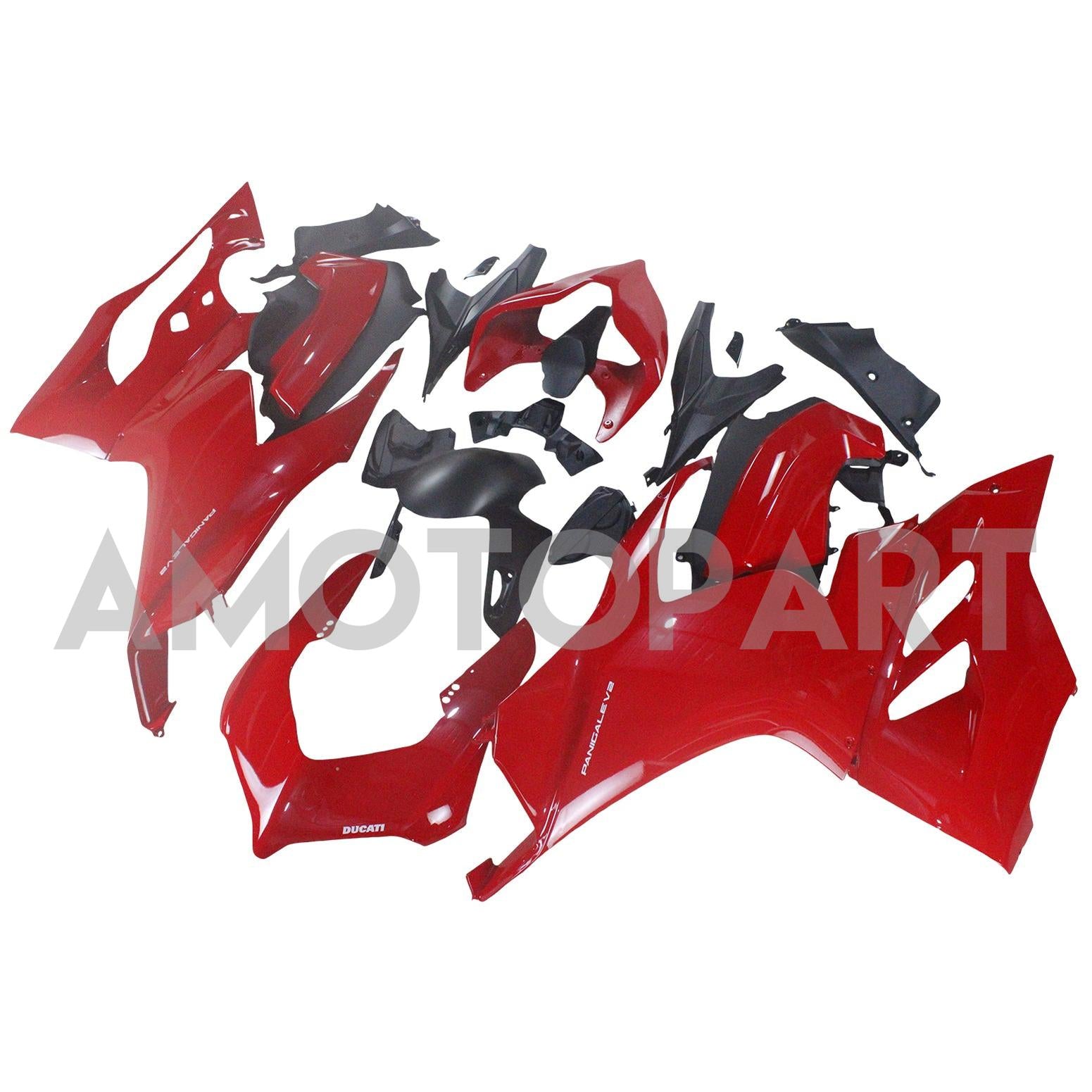 Amotopart Ducati 2020-2024 Panigale V2 Red Fairing Kit