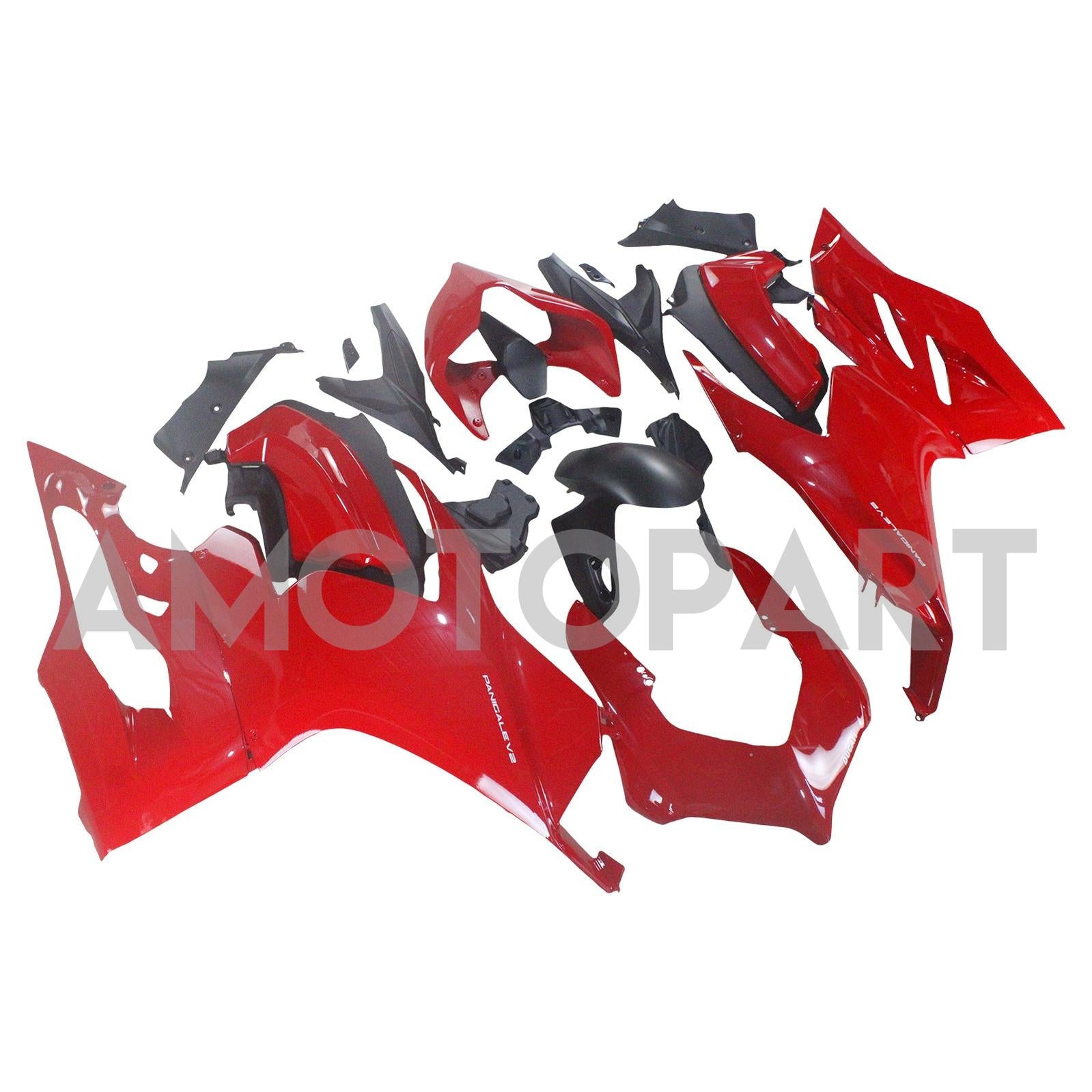 Amotopart Ducati 2020-2024 Panigale V2 Red Fairing Kit