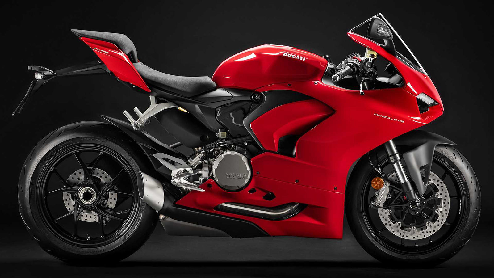 Amotopart Ducati 2020-2024 Panigale V2 レッド フェアリングキット