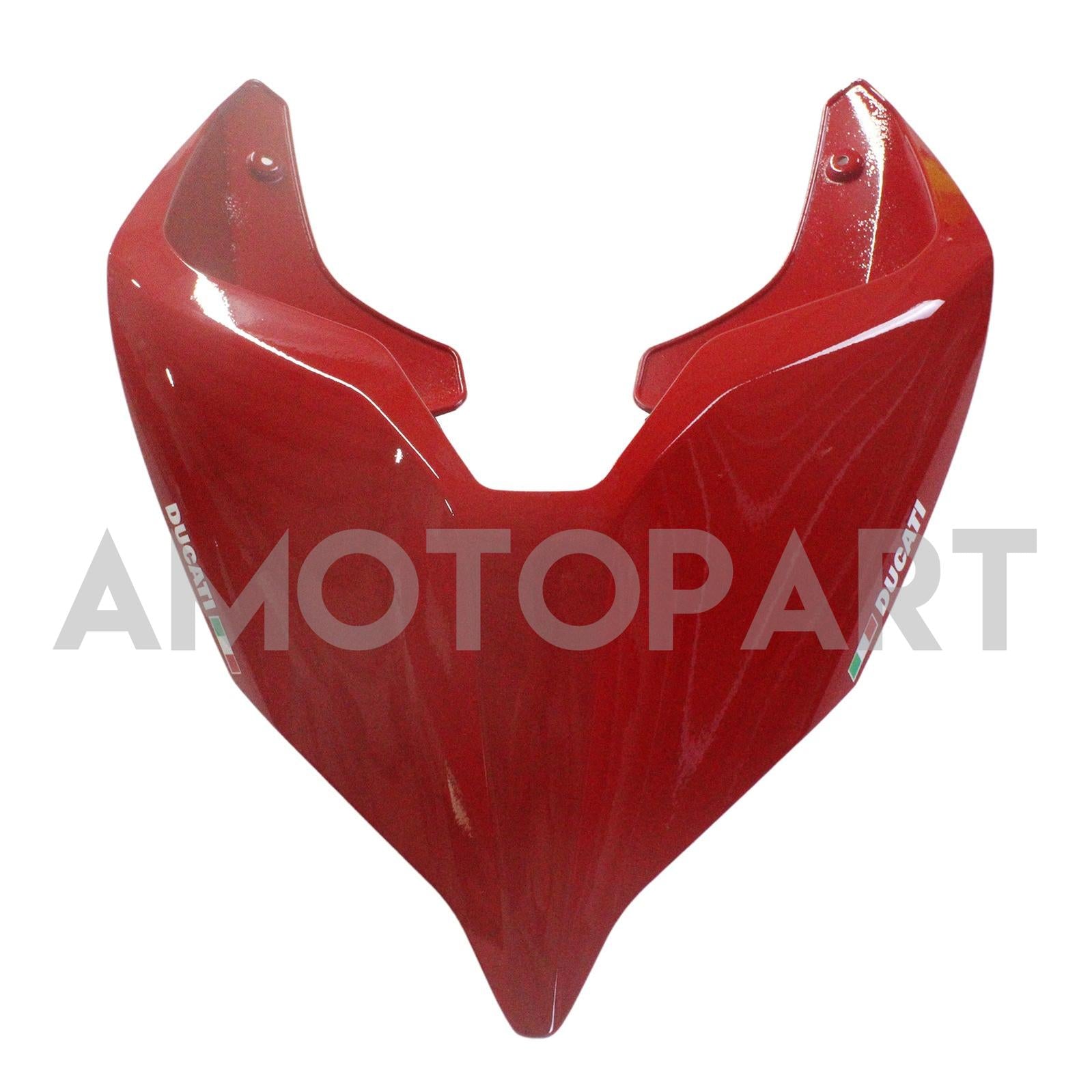 Amotopart 2020-2024 Ducati Panigale V2 Red with White Logo Fairing Kit