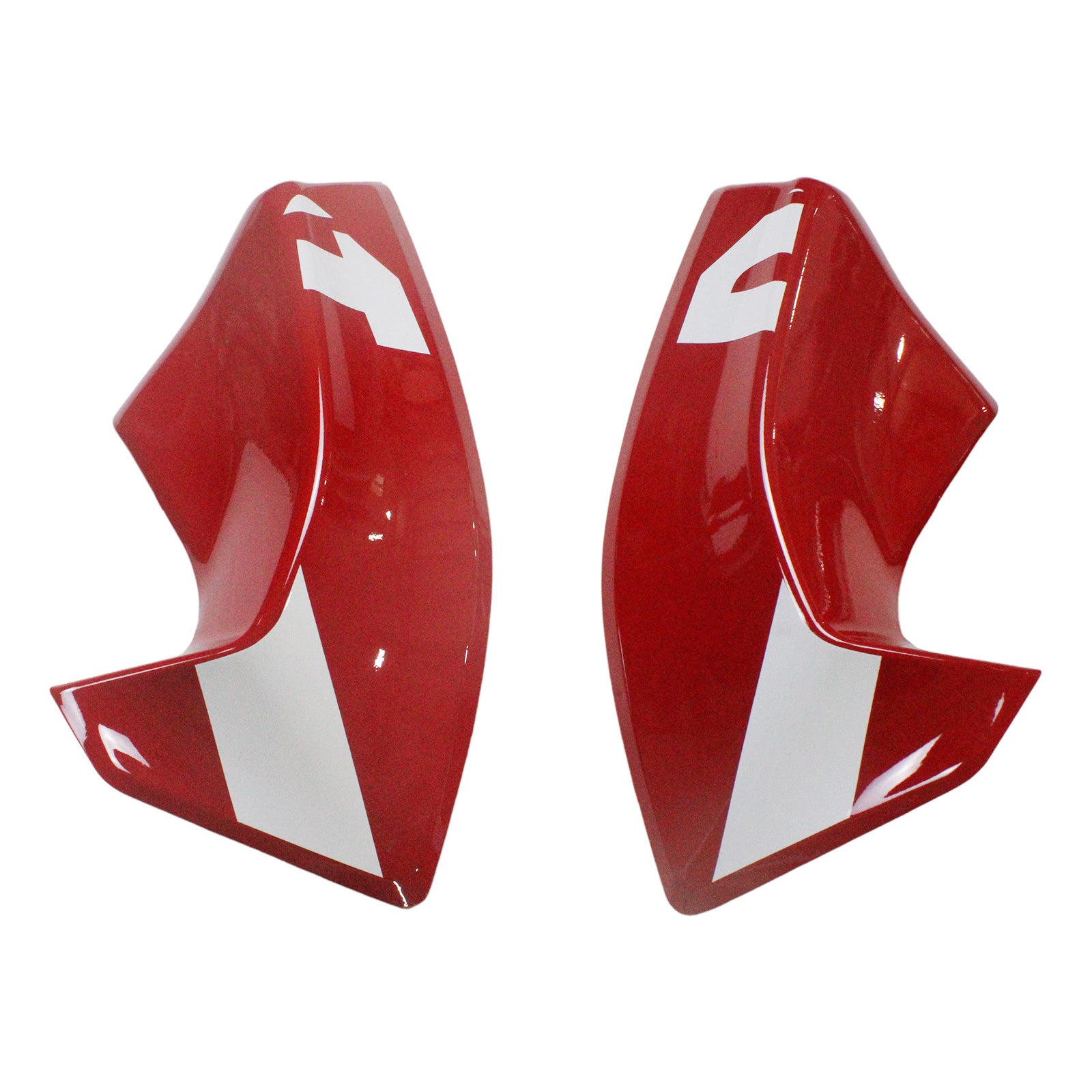 Amotopart 2020-2024 Ducati Panigale V2 Red with White Logo Fairing Kit