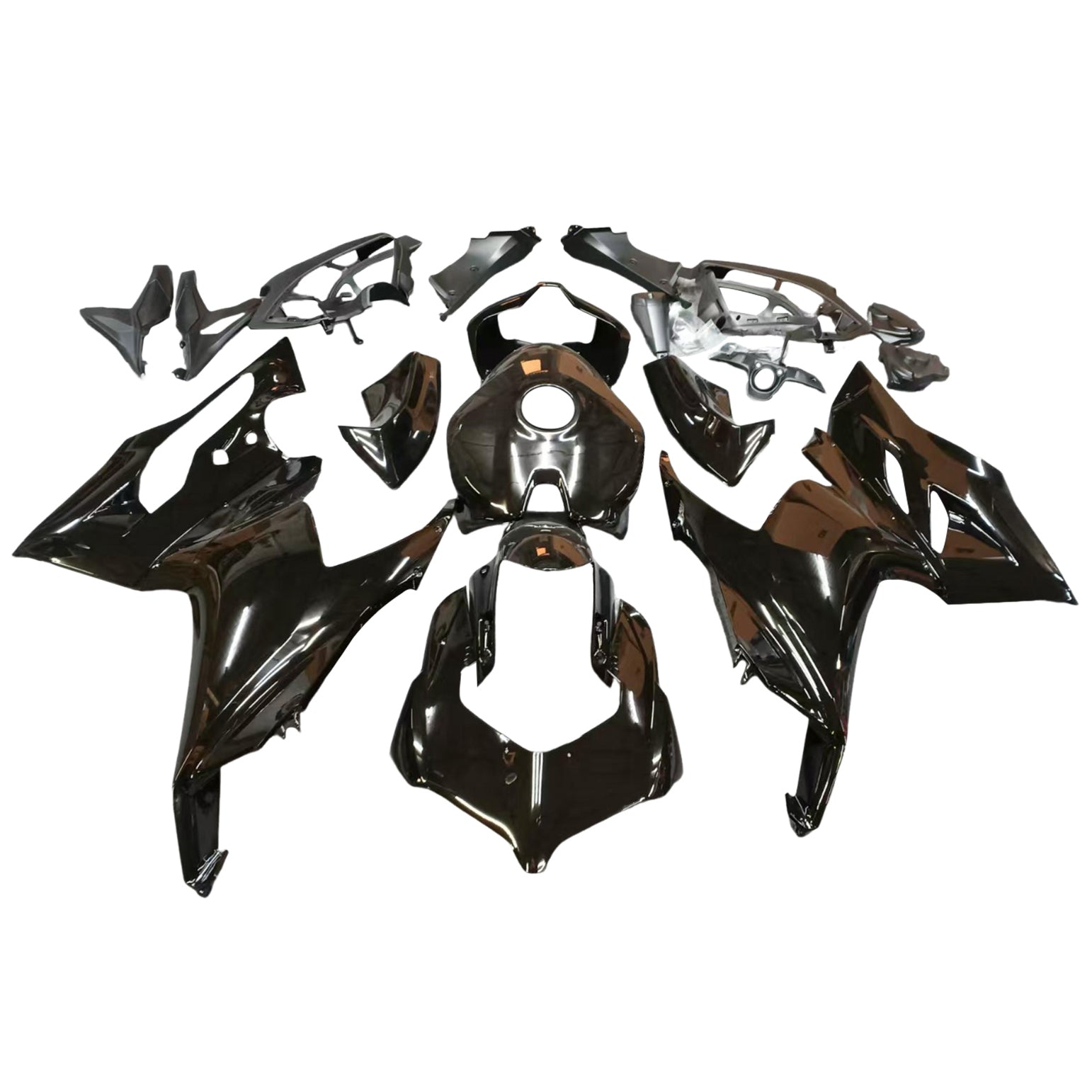 Amotopart 2020-2024 Ducati Panigale V2 ブラック フェアリングキット