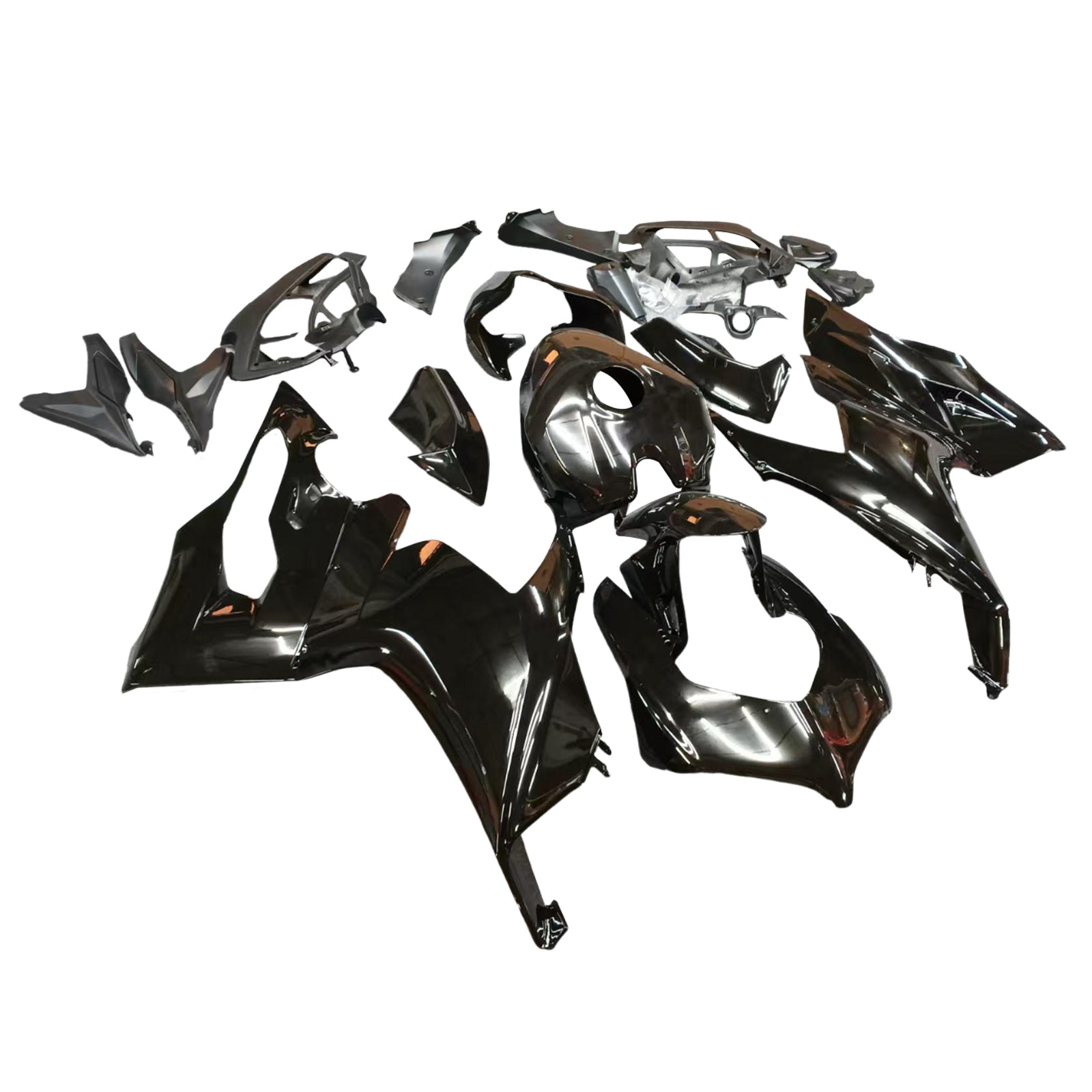 Amotopart 2020-2024 Ducati Panigale V2 ブラック フェアリングキット