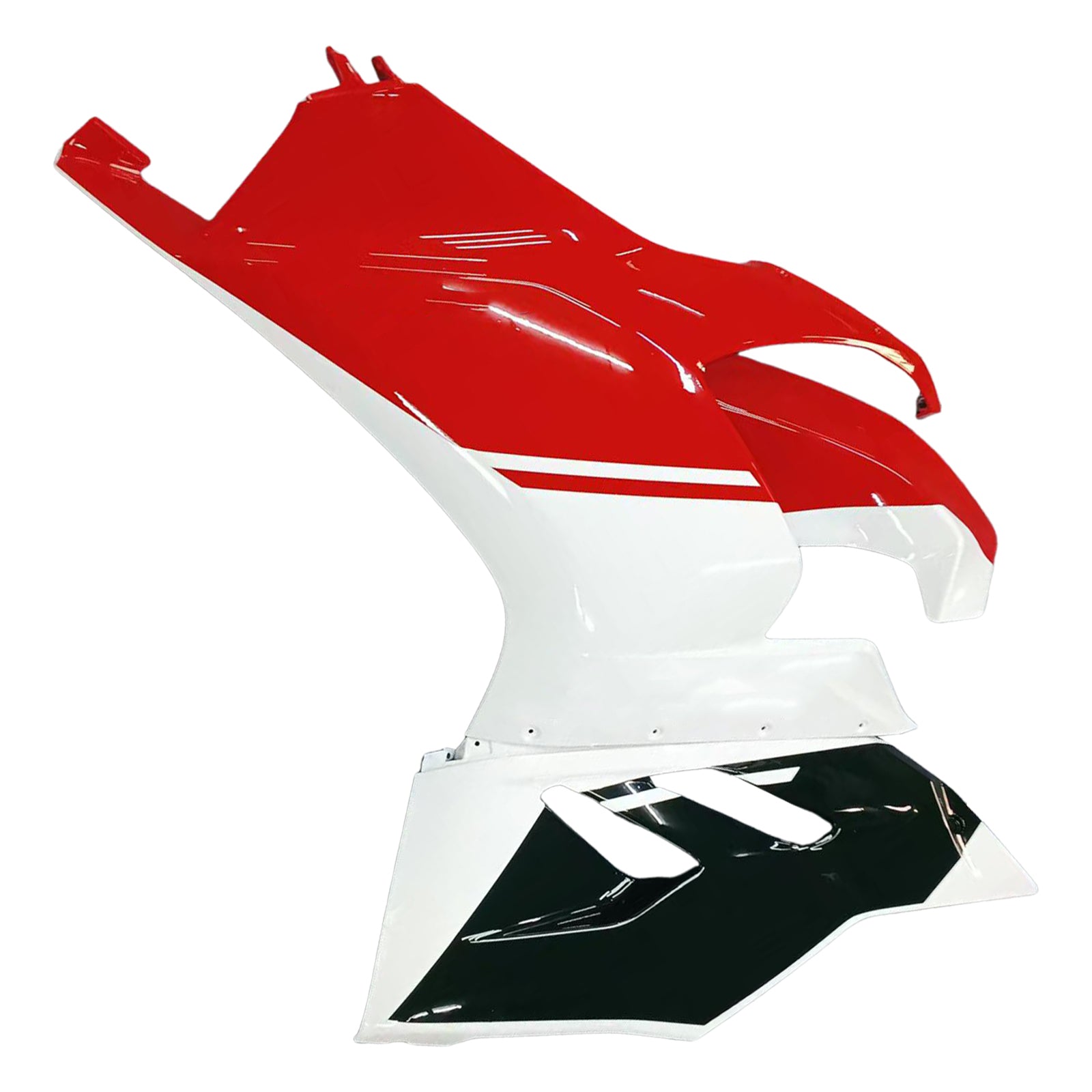 Amotopart 2020-2024 Ducati Panigale V2 Black White Red Fairing Kit