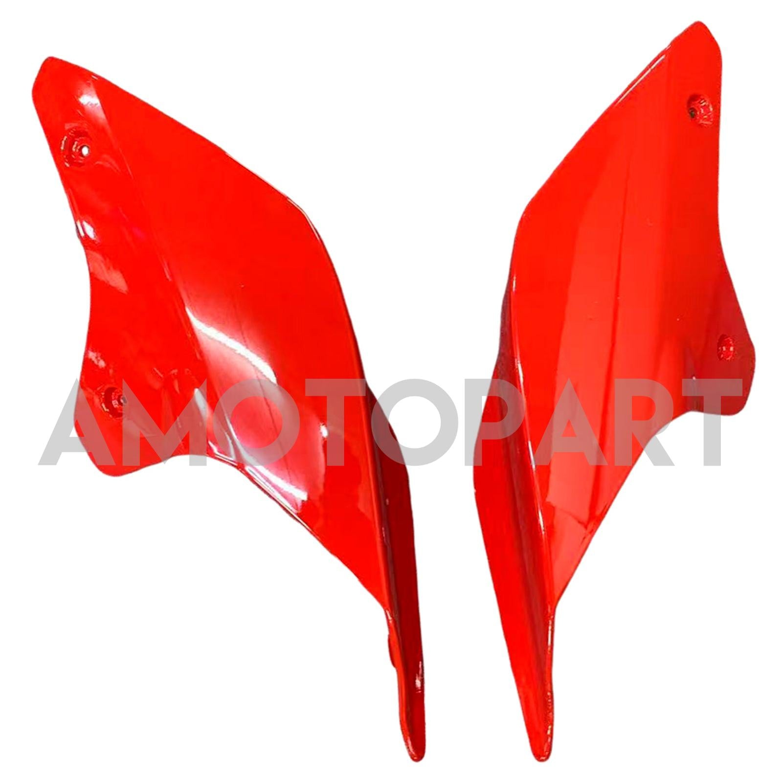 Amotopart 2020-2024 Ducati V2 blank rød svart hvit fairing kit