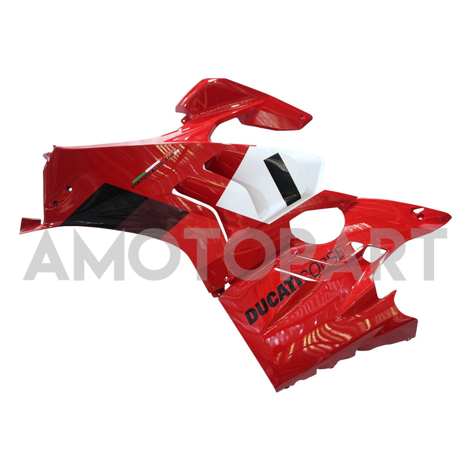 Amotopart Ducati 22-24 Panigale V4 V4S Black White Red Fairing Kit