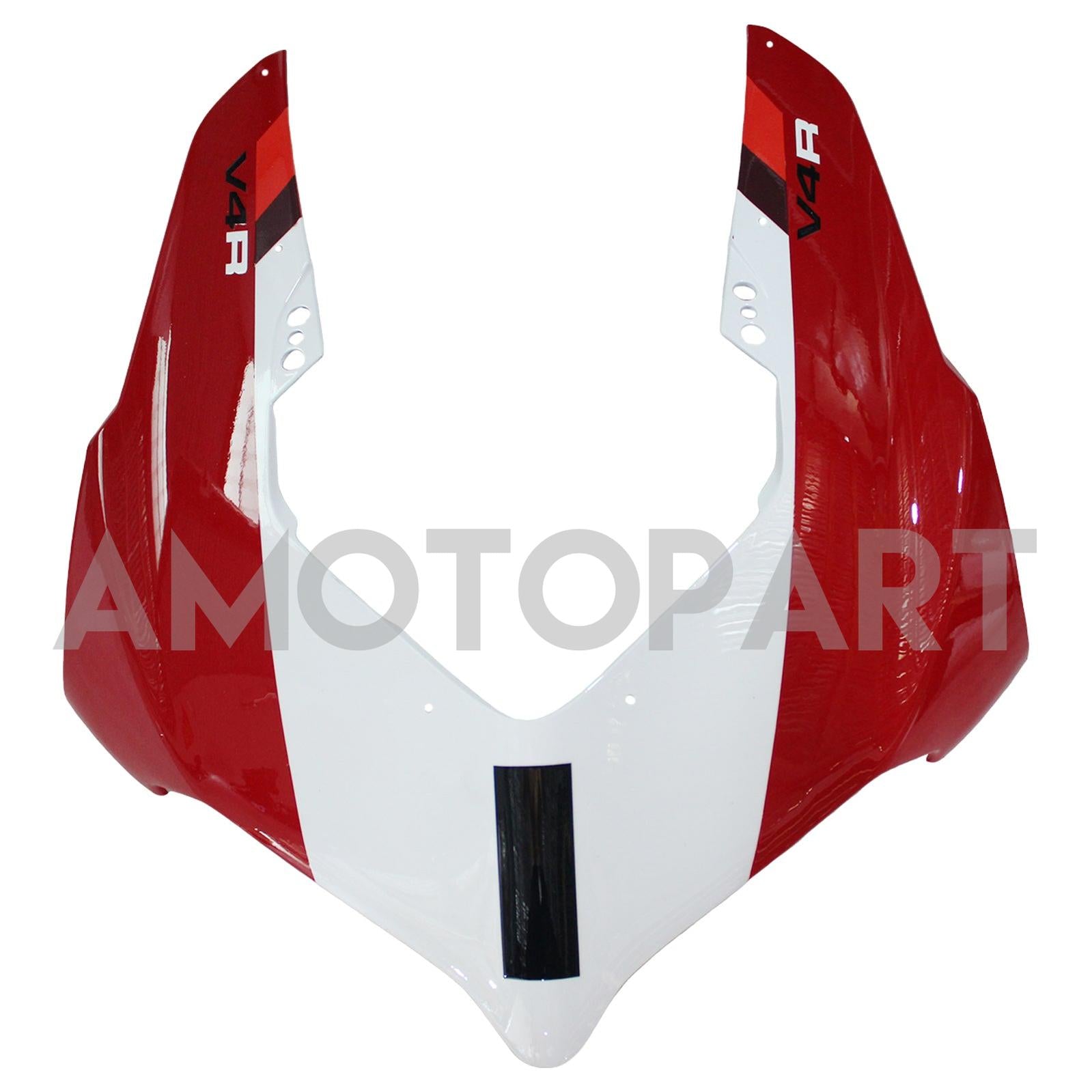 Amotopart Ducati 22-24 Panigale V4 V4S Black White Red Fairing Kit