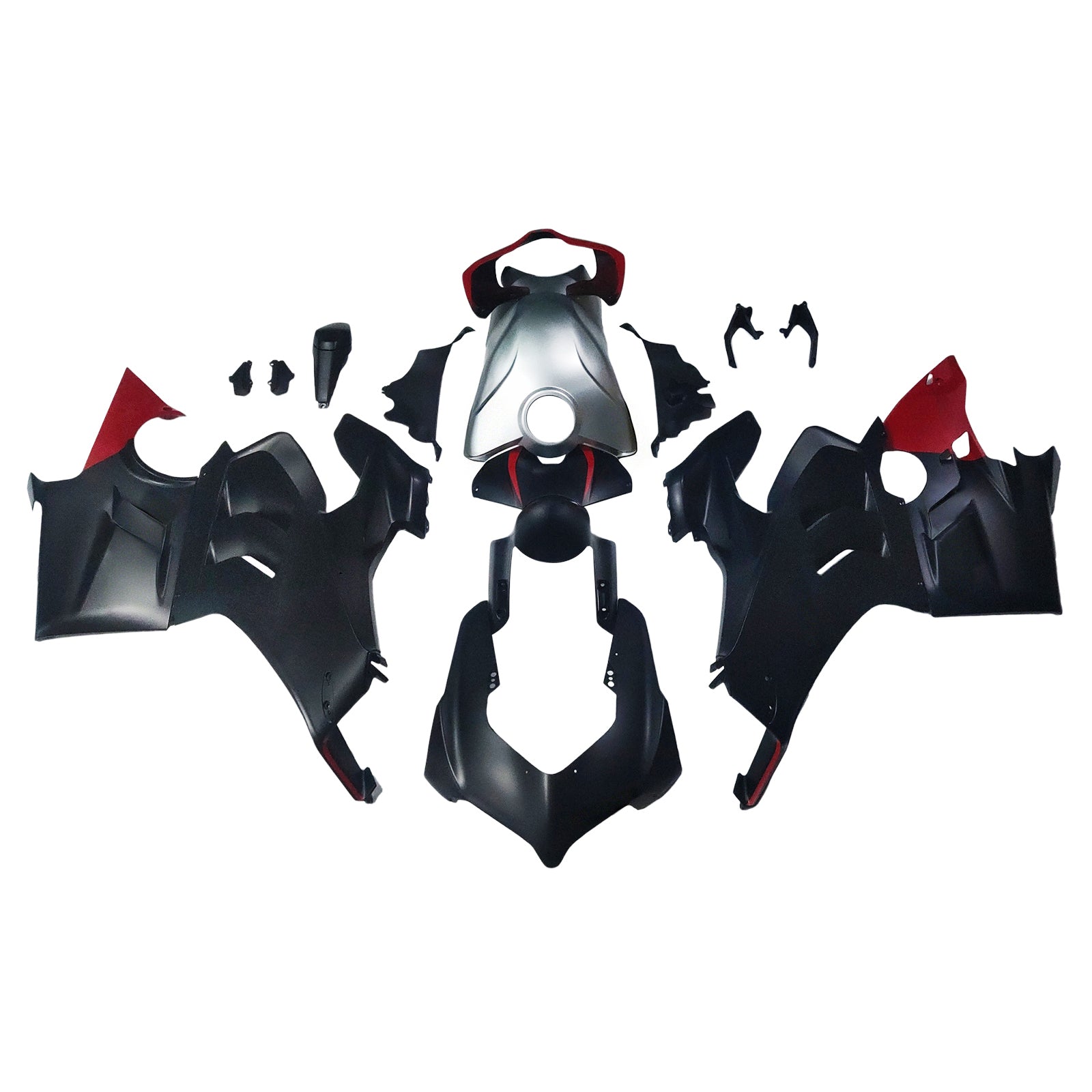 Amotopart Ducati 22-24 Panigale V4 V4S Black Red White Fairing Kit