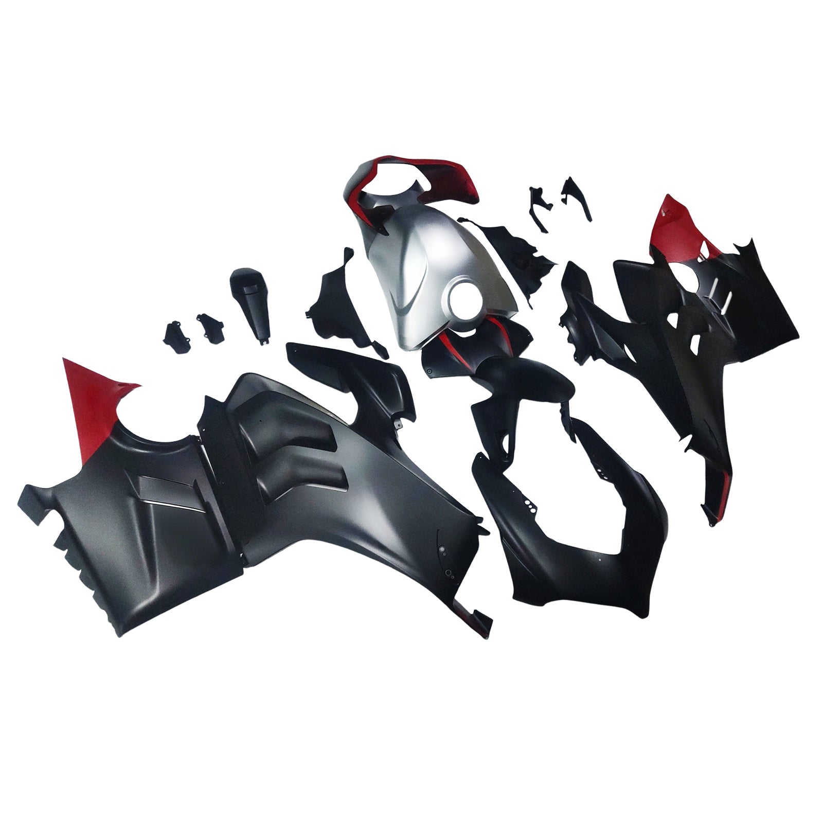 Amotopart Ducati 22-24 Panigale V4 V4S Black Red White Fairing Kit
