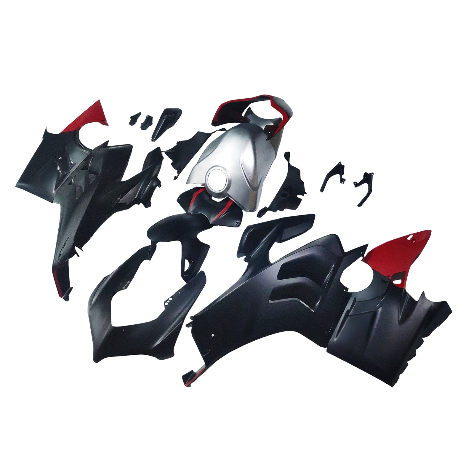 Amotopart Ducati 22-24 Panigale V4 V4S Black Red White Fairing Kit