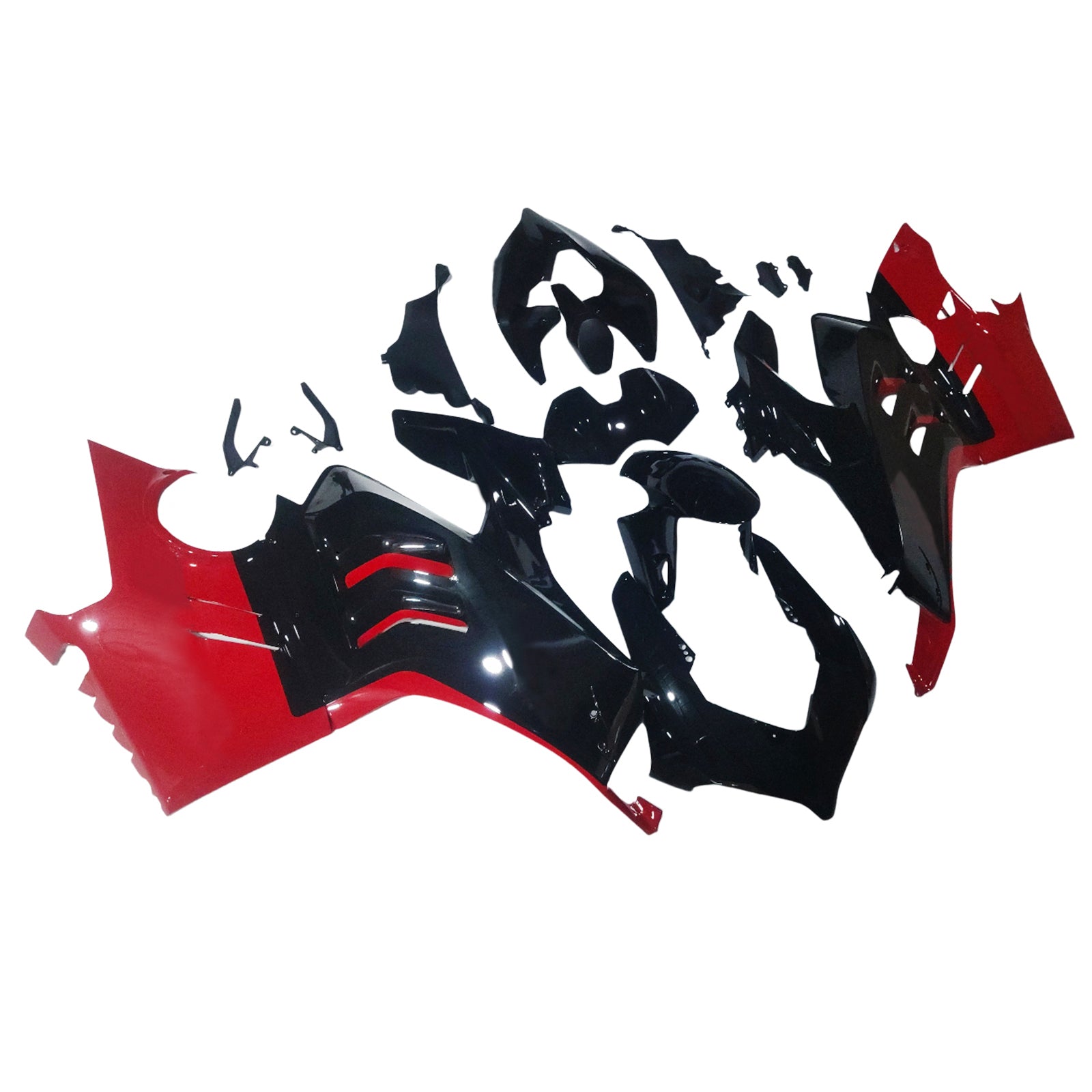 Amotopart Ducati 22-24 Panigale V4 V4S Red Black Fairing Kit