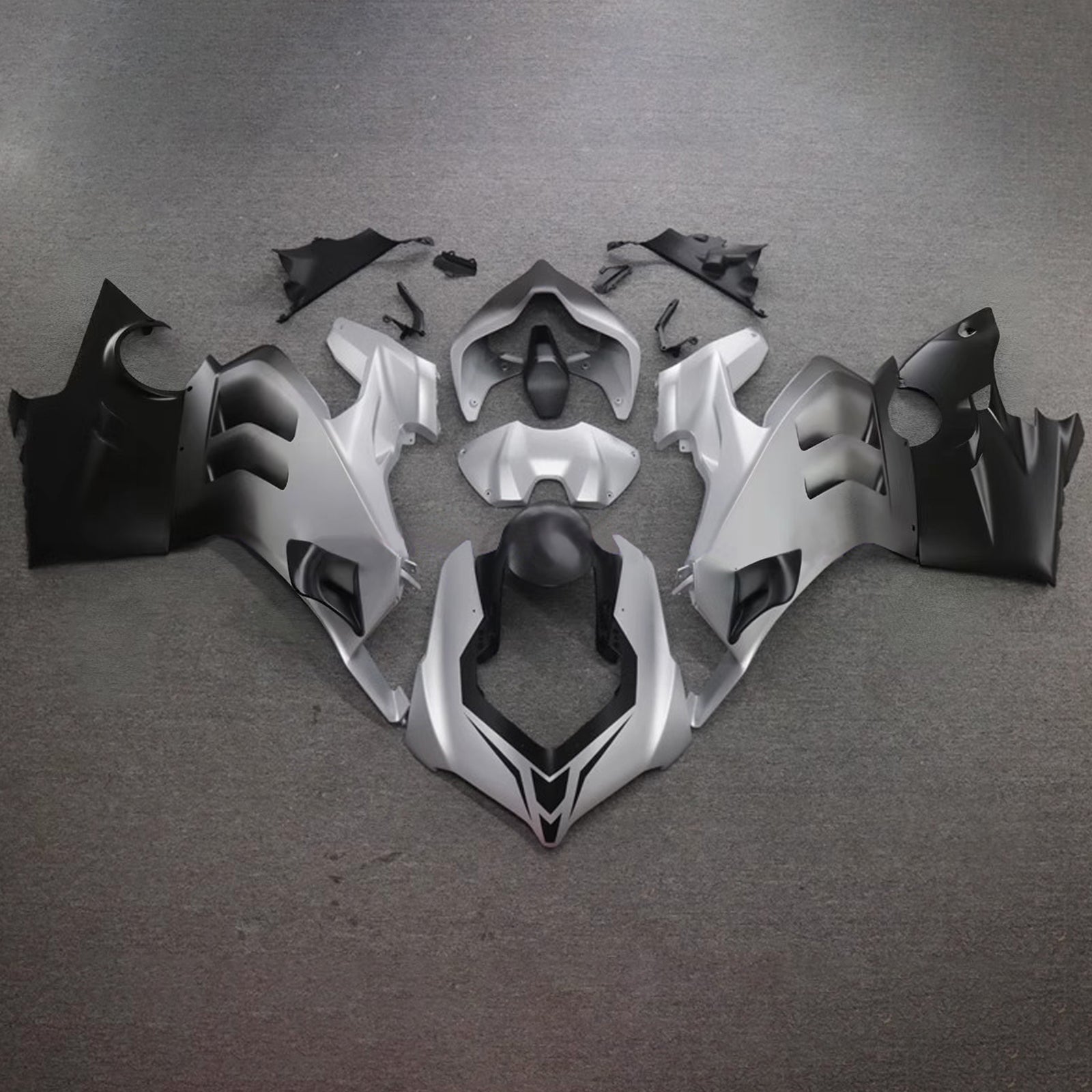 Amotopart Ducati 22-24 V4 V4S Gray Black Fairing Kit