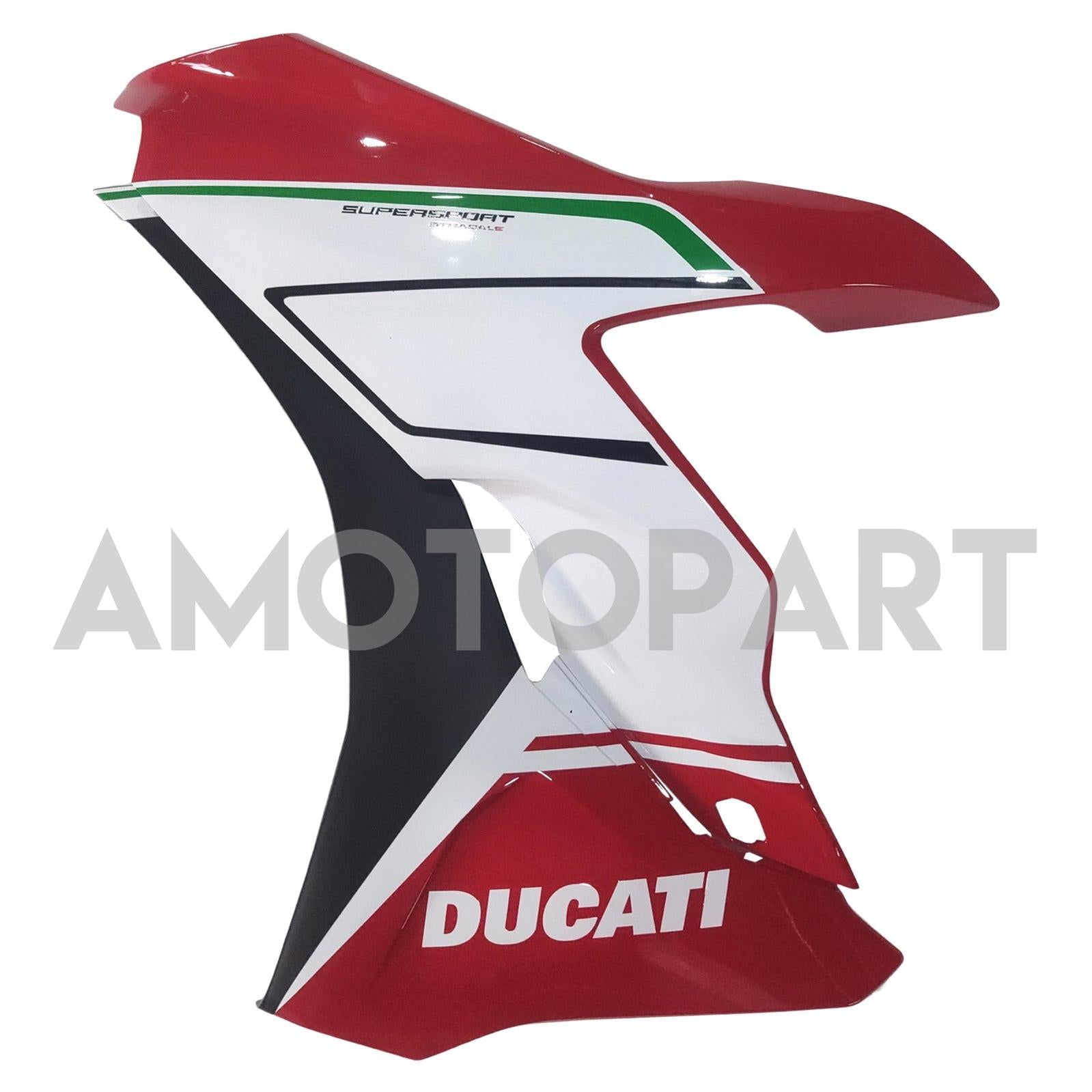 Amotopart 2017-2022 Kit carena Ducati Supersport 939 / 939S Bianco Rosso