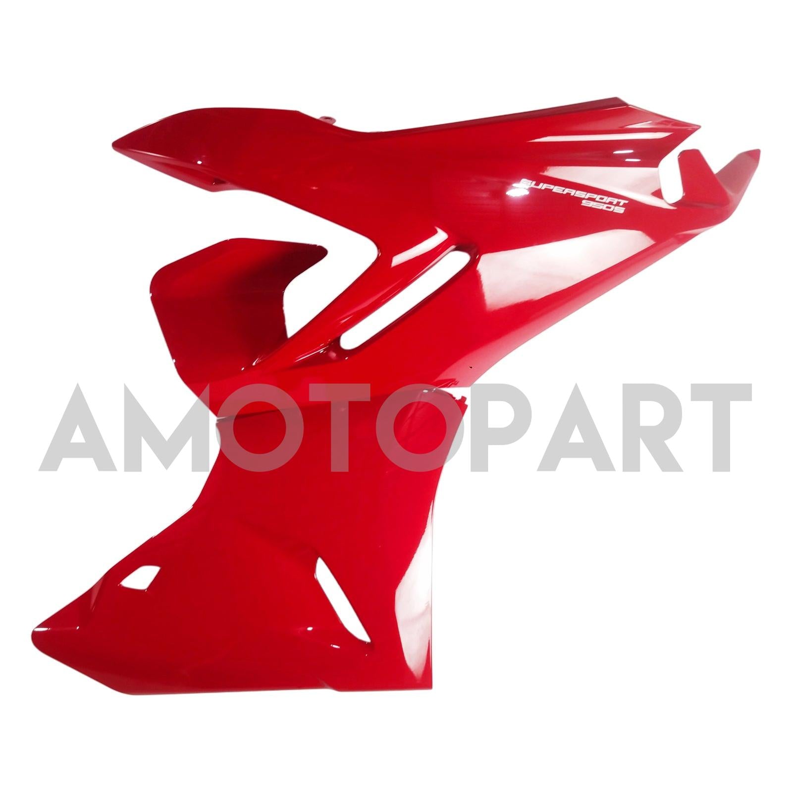 Amotopart 2021-2024 Ducati Supersport 950/950S Schwarzes Rotverkleidungskit