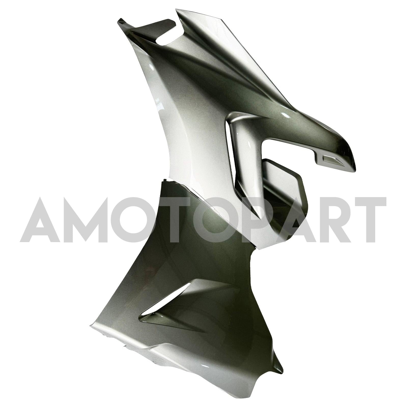 Amotopart 2021-2024 Ducati Supersport 950 / 950S White Silver Titanium Fairing Kit
