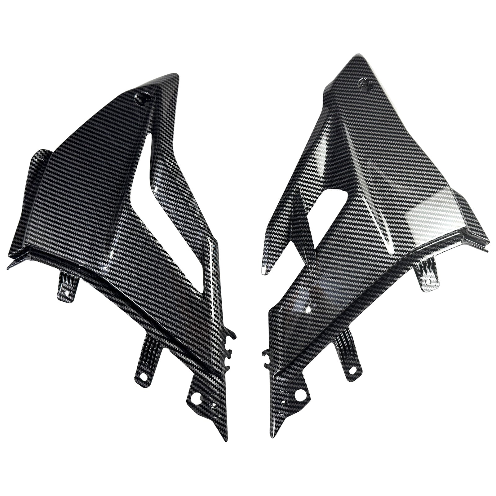 Amotopart 2020-2023 Ducati Street Fighter V4 Carbon Fiber Pattern Fairing Kit