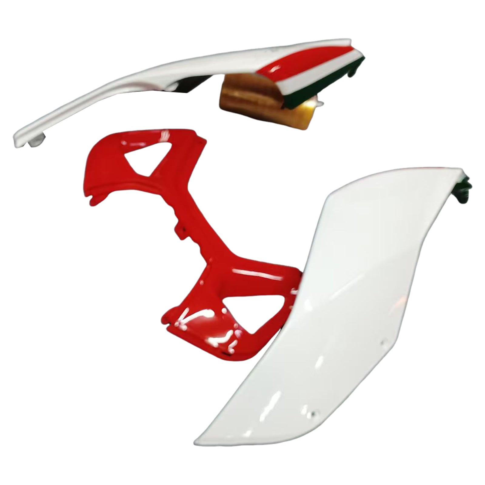 Amotopart 2012-2015 Ducati 899 White Black Red Fairing Kit
