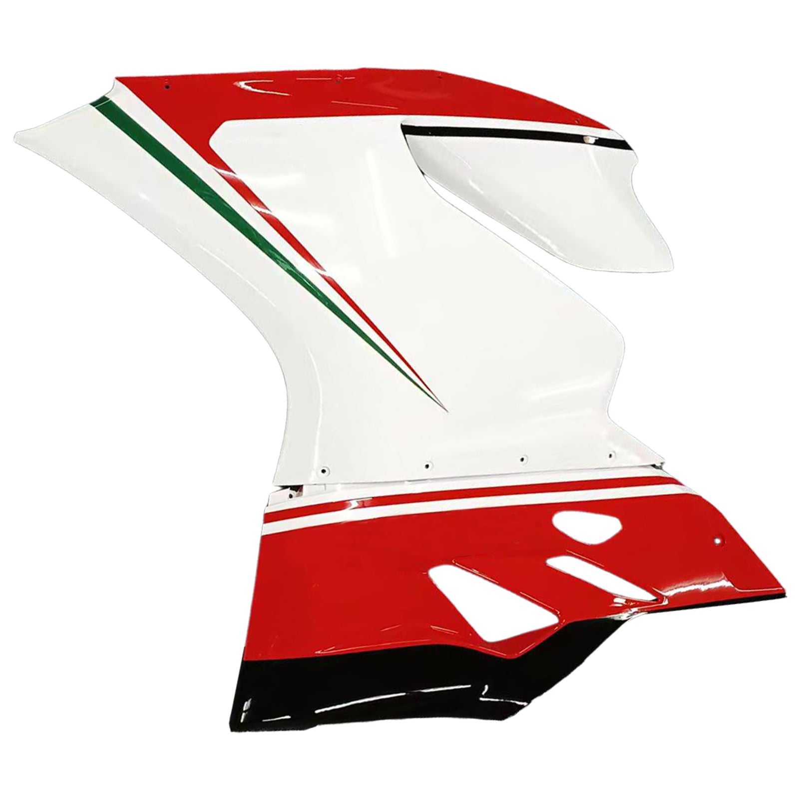 Amotopart 2012-2015 Ducati 899 White Black Red Fairing Kit