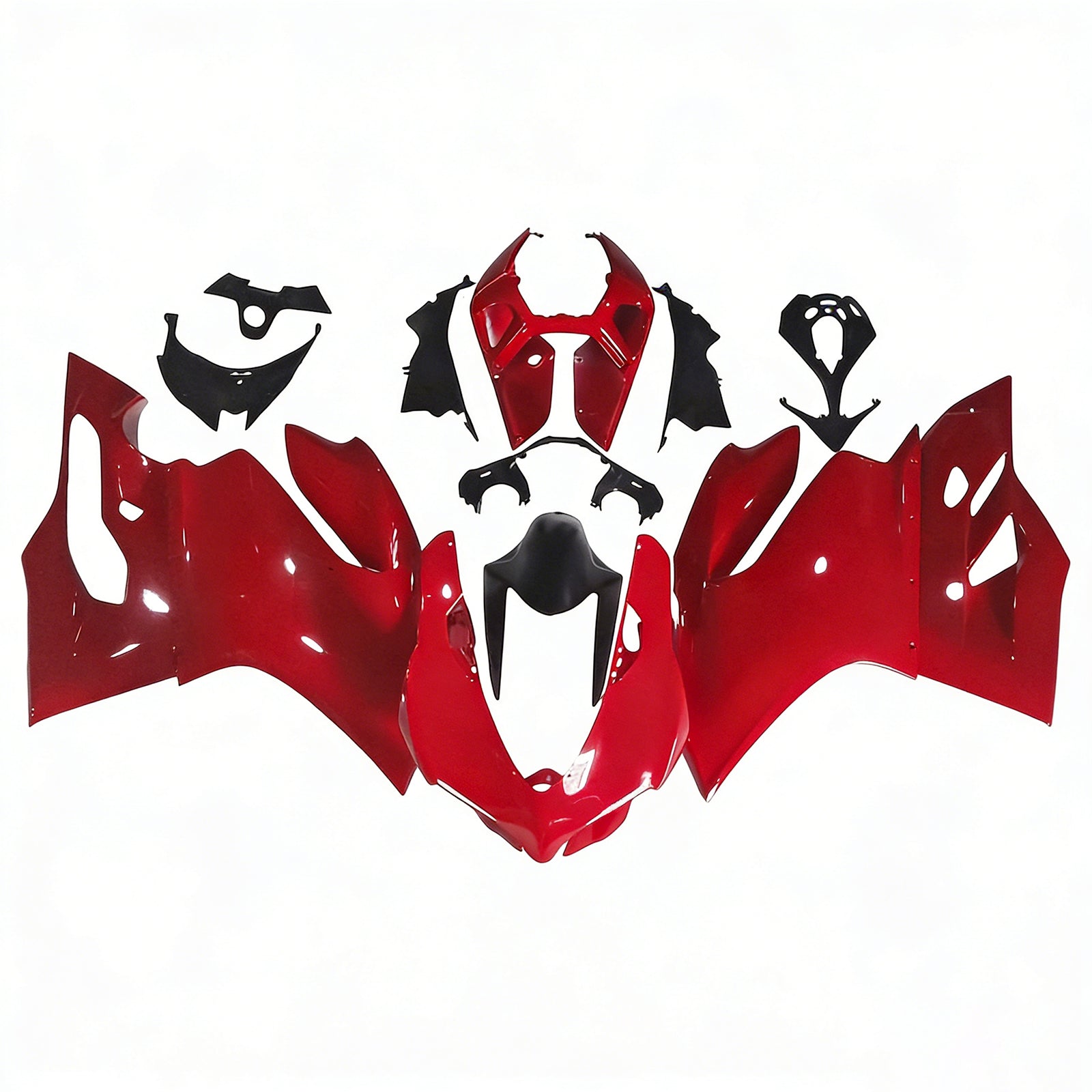 Amotopart 2012-2015 Ducati 899 Red Fairing Kit