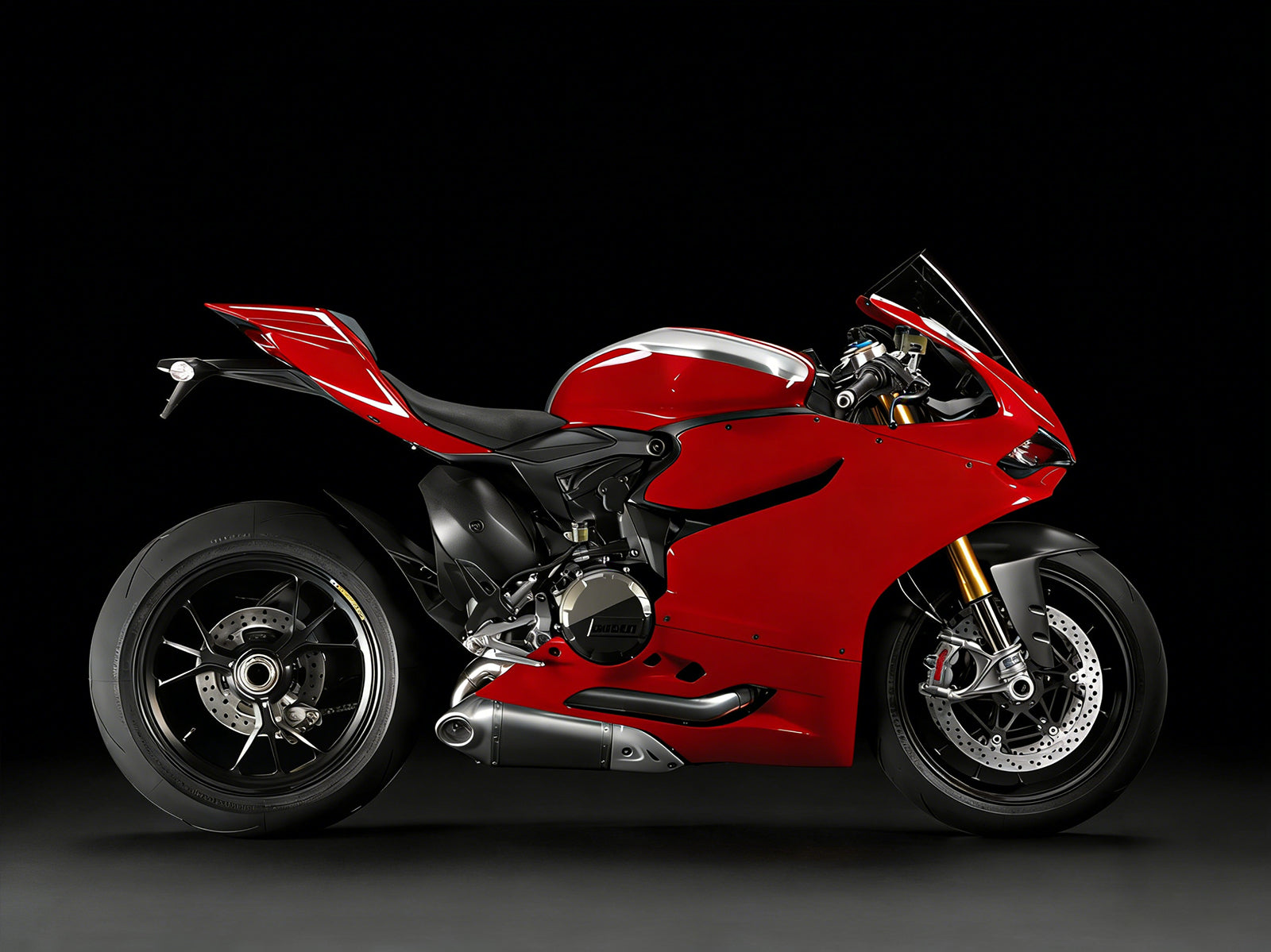 Amotopart 2012-2015 Ducati 899 Red Fairing Kit