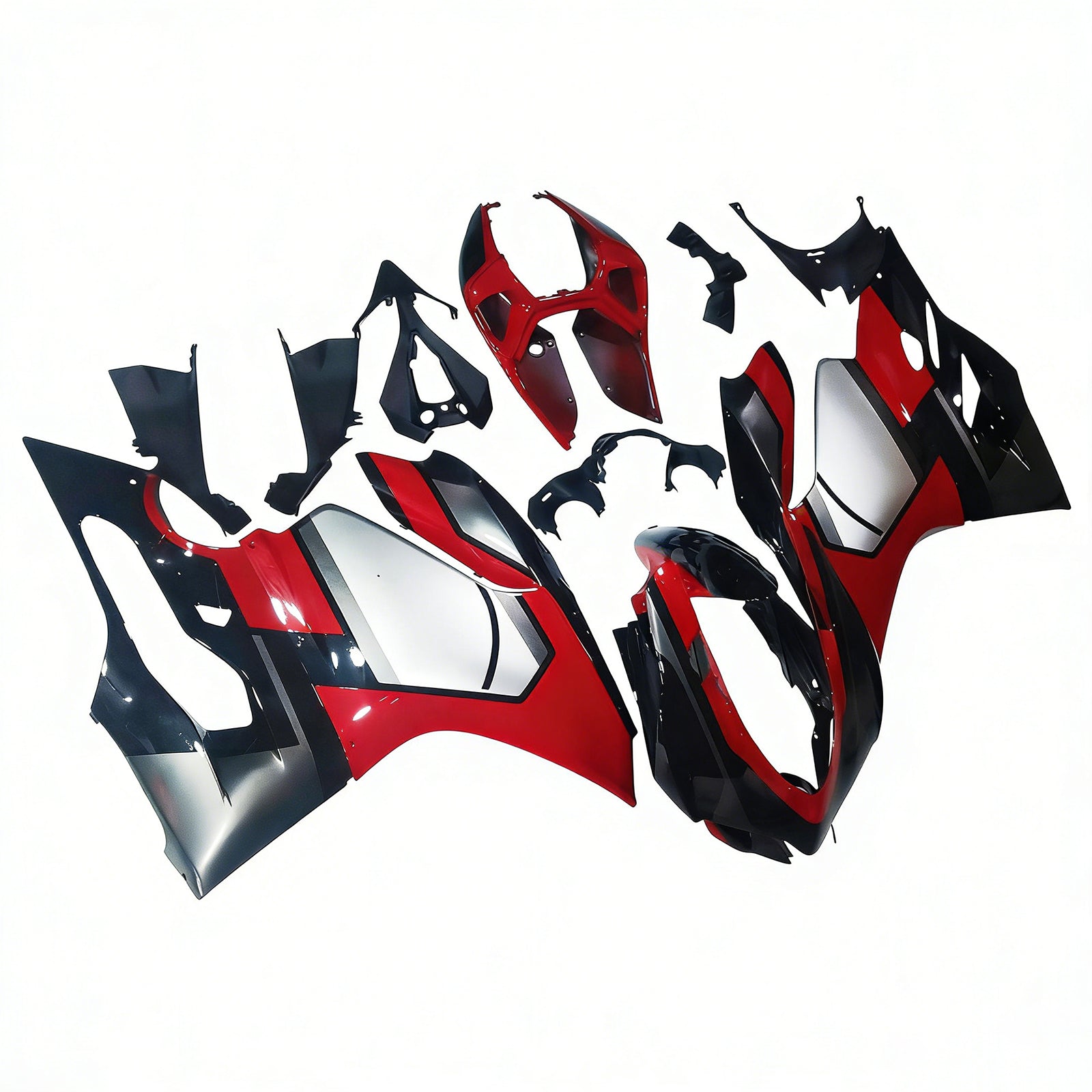 Amotopart 2012-2015 Ducati 899 Silver Black Red Failing Kit