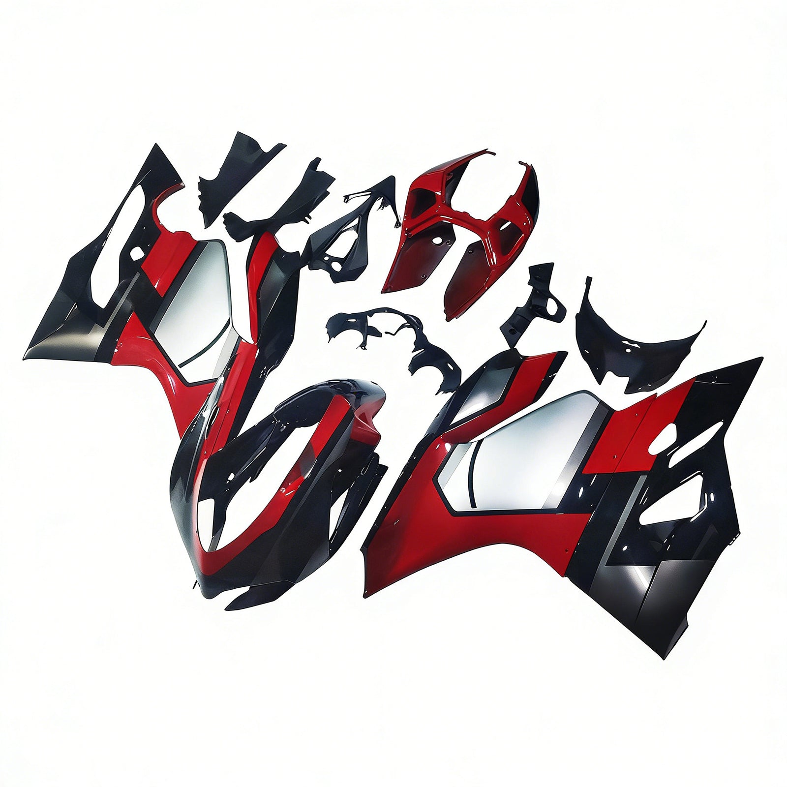 Amotopart 2012-2015 Ducati 899 Silver Black Red Failing Kit