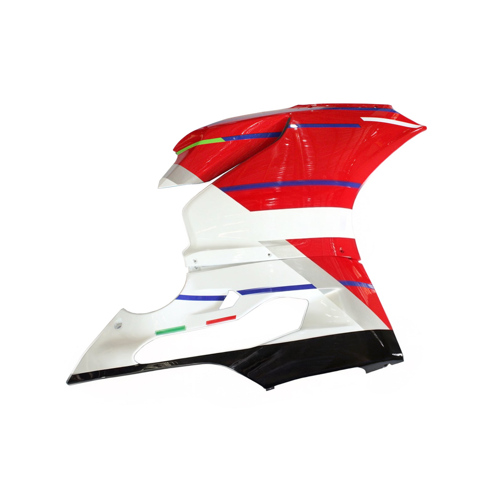 Amotopart 2012-2015 Ducati 899 Red White Green Fairing Kit
