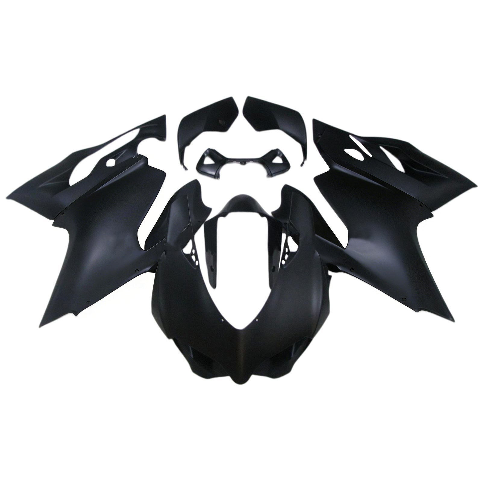 Amotopart 2012-2015 Ducati 899 Matte Black Fairing Kit