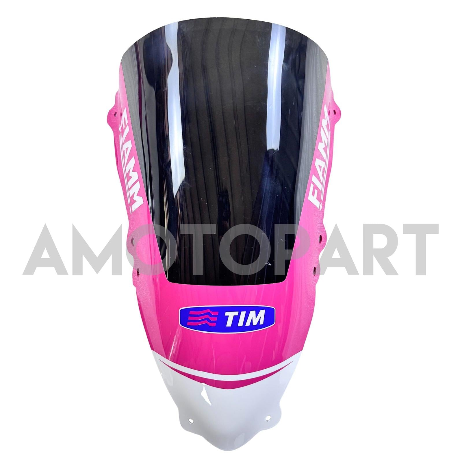 Amotopart 2012-2015 Ducati 899 Pink White Fairing Kit