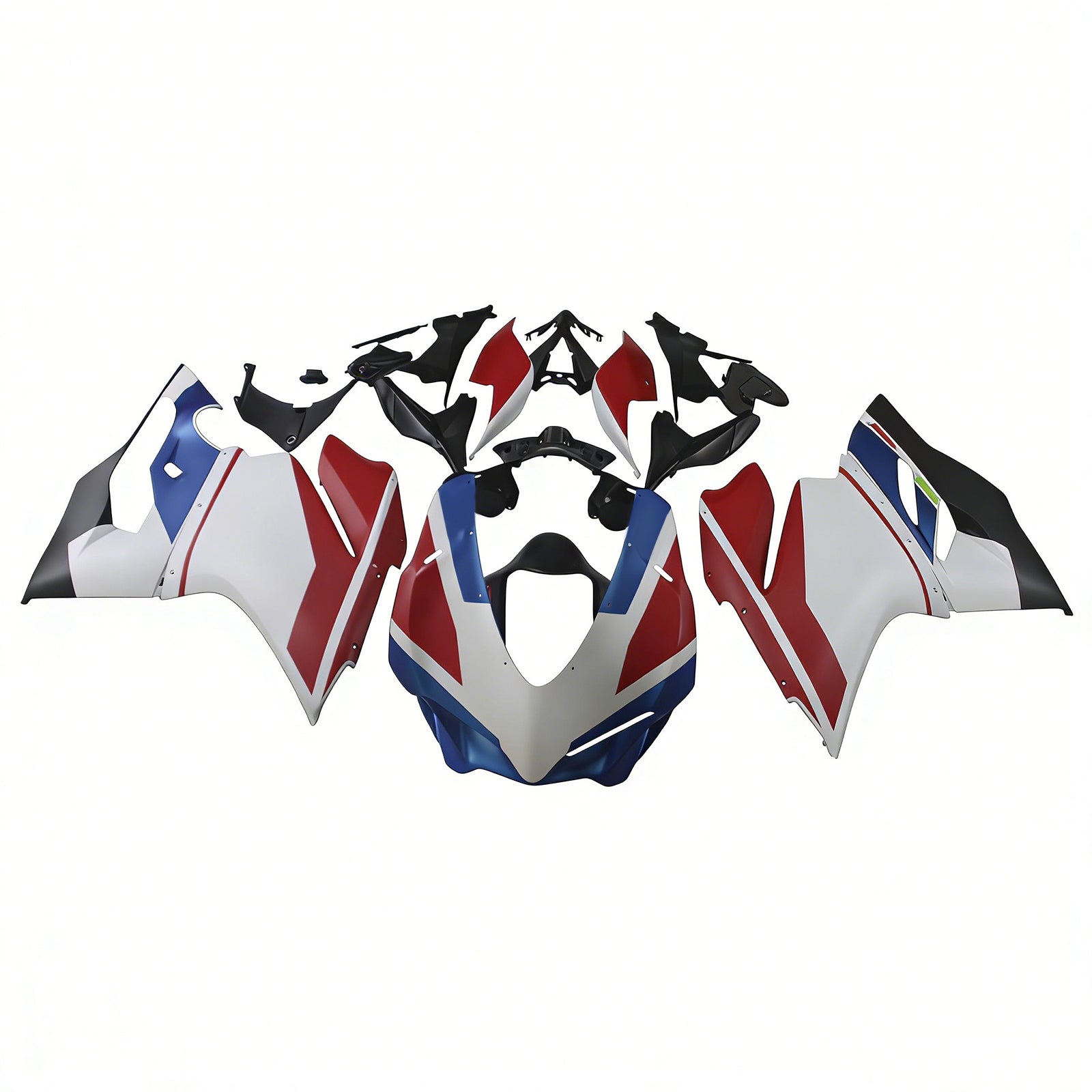 Amotopart 2015-2020 Ducati 959 Blue White Red Fairing Kit