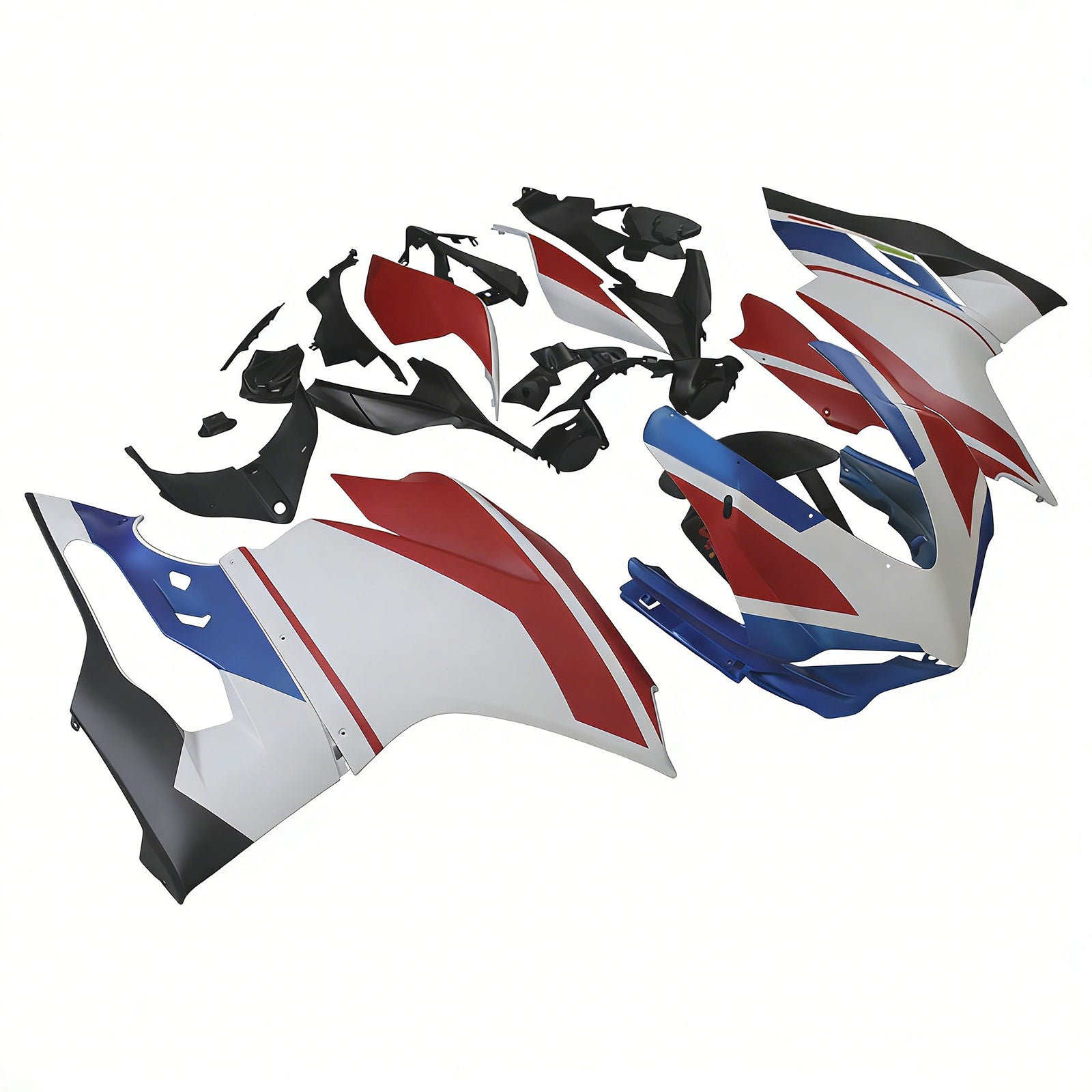 Amotopart 2015-2020 Ducati 959 Blue White Red Fairing Kit