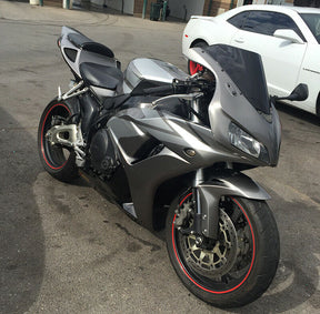 Amotopart 2006-2007 CBR1000RR Honda Kit de carenado negro y gris