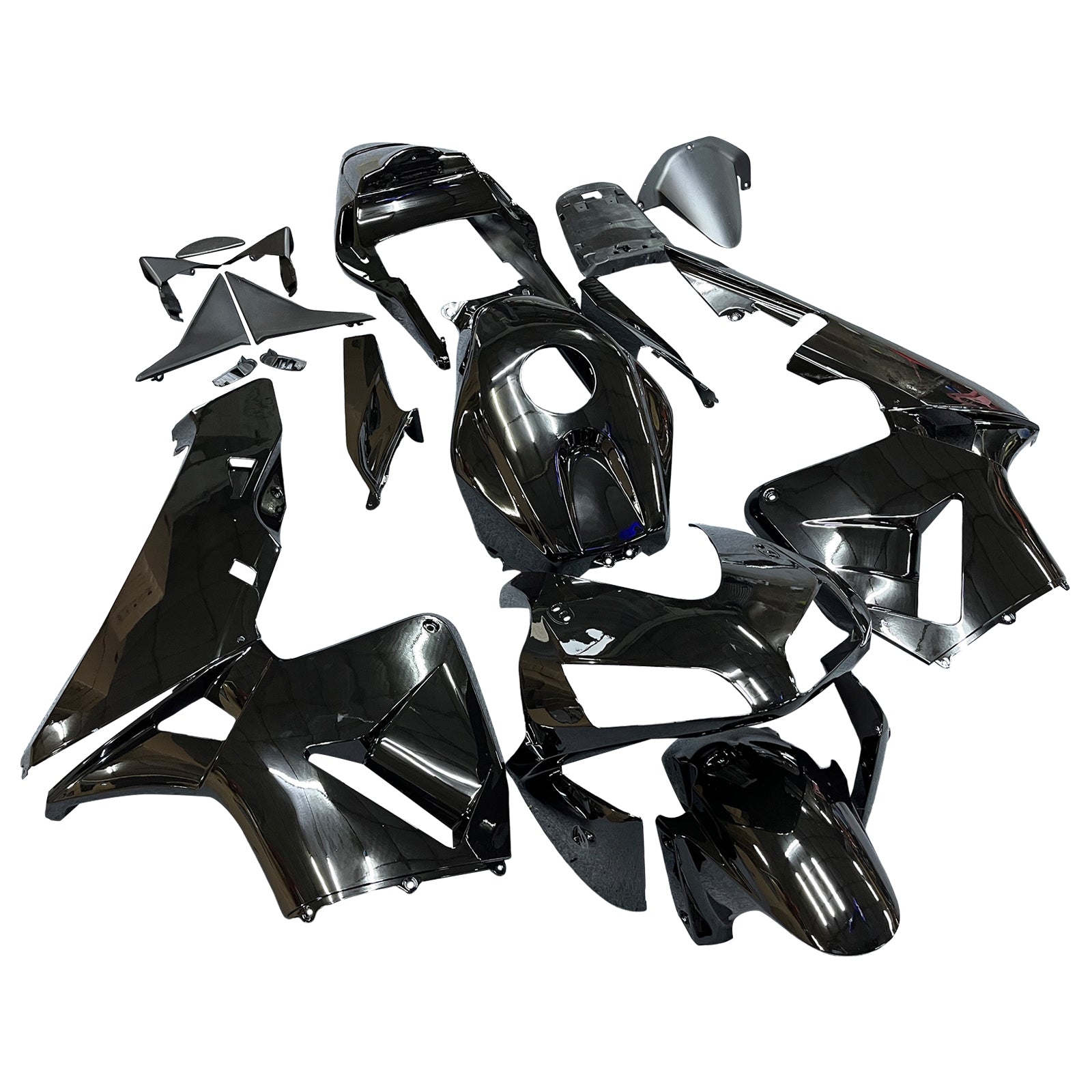 Amotopart 2003 2004 CBR600RR Honda Fairing Black Kit