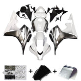 Amotopart 2007 2008 CBR600RR Honda Fairing White Black Kit