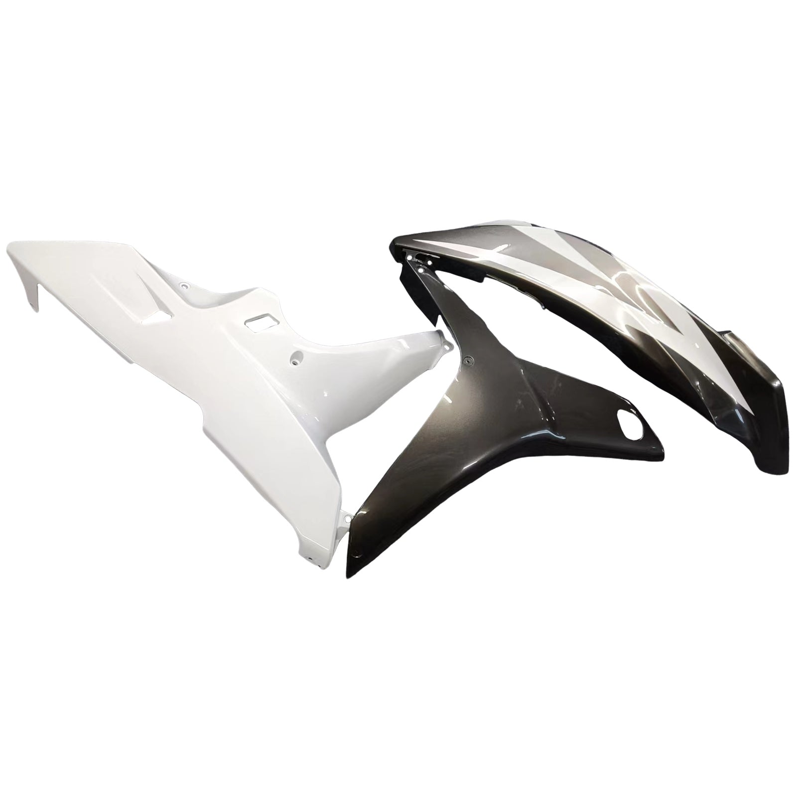 Amotopart 2007 2008 CBR600RR Honda carenatura bianco nero kit