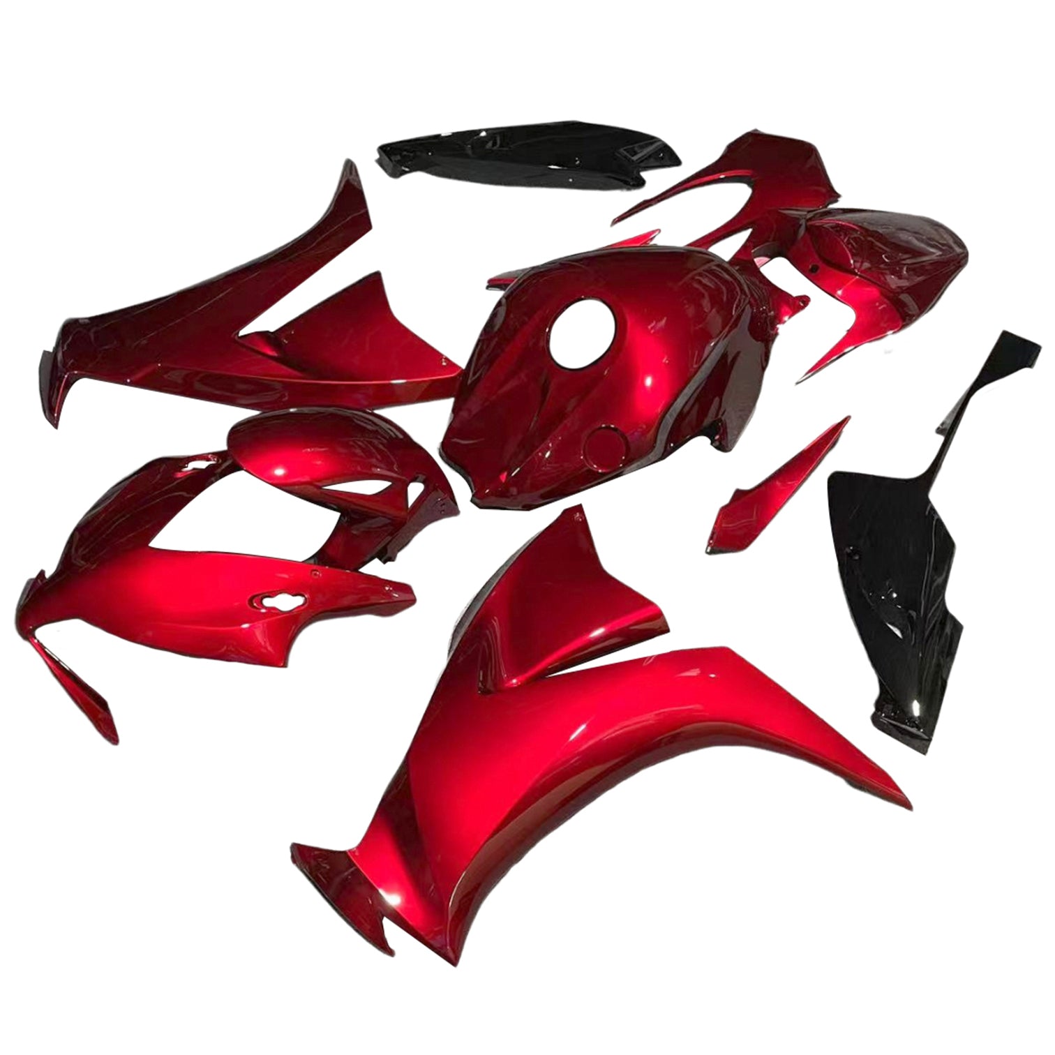 Amotopart 2012-2016 CBR1000RR Honda Kit de carenado rojo