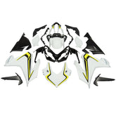 Amotopart Honda 2019-2023 CBR500R White Yellow Fairing Kit