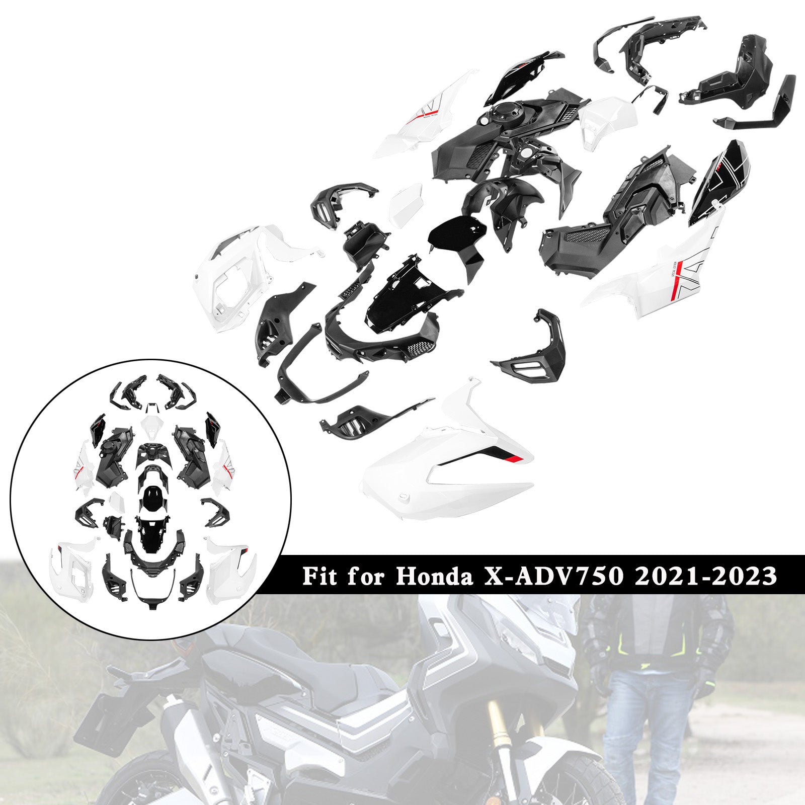 2021-2023 Honda X-ADV 750 XADV750 Verkleidungssatz