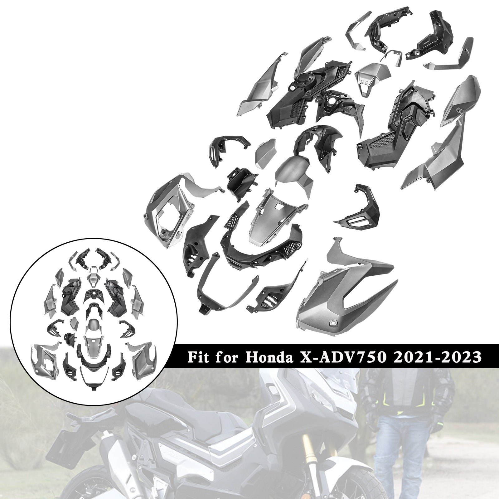 2021-2023 Honda X-ADV 750 XADV750 Verkleidungssatz