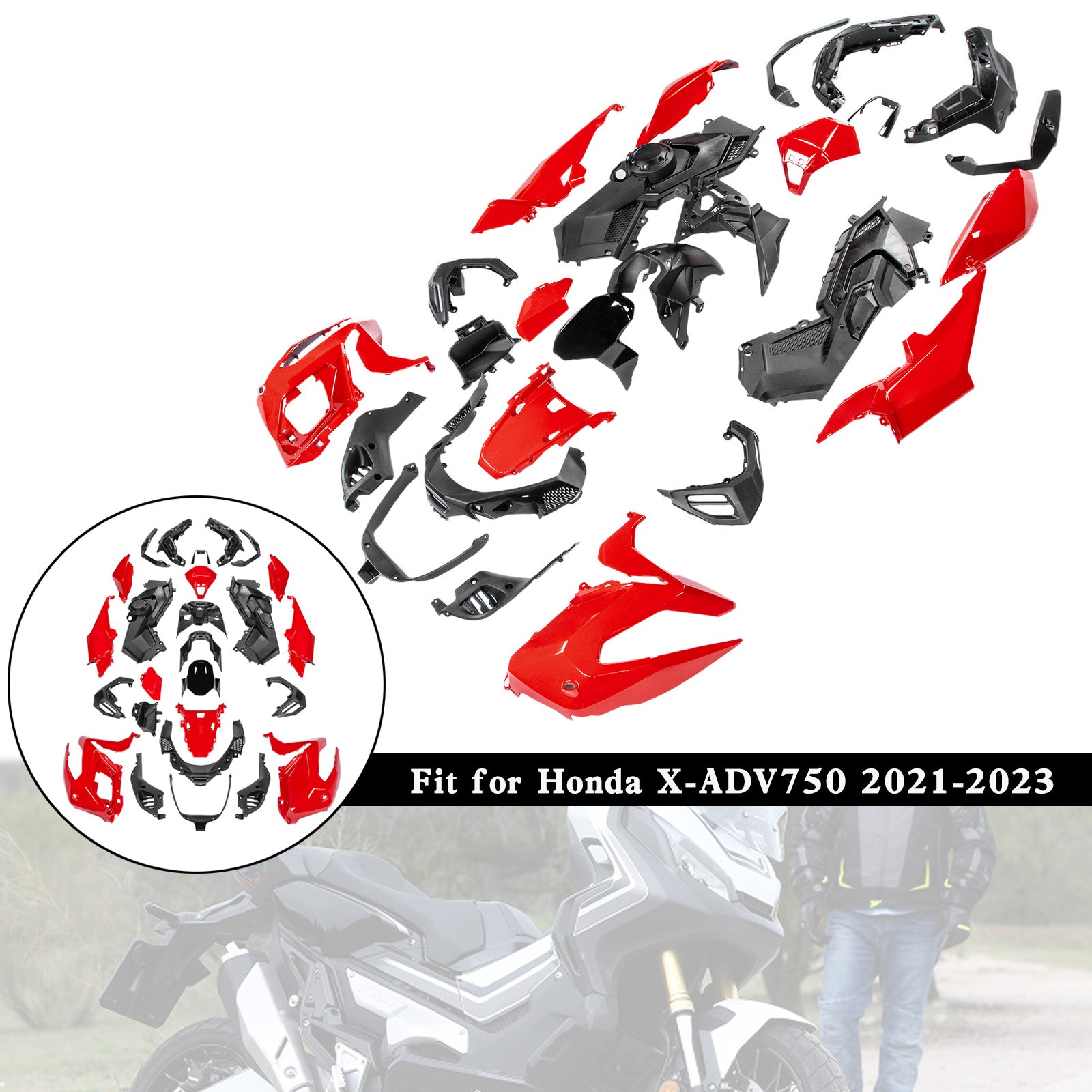 2021-2023 Honda X-ADV 750 XADV750 Verkleidungssatz