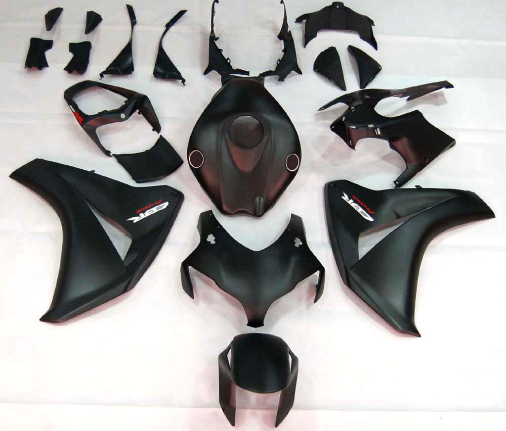 Amotopart 2008-2011 CBR1000RR Honda Kit de carenado negro mate