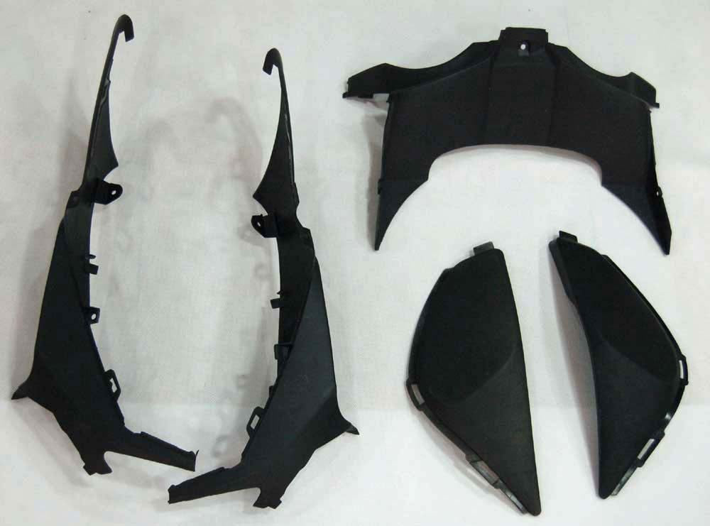 Amotopart Verkleidungssatz für Honda CBR1000RR 2008–2011, mattschwarz