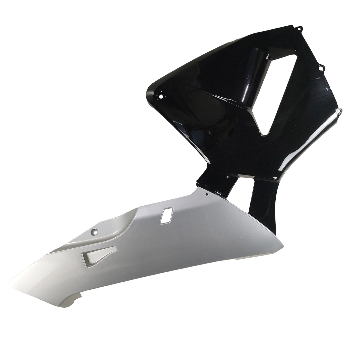 Amotopart 2003-2004 CBR600RR Honda Fairing Black & Silver Kit